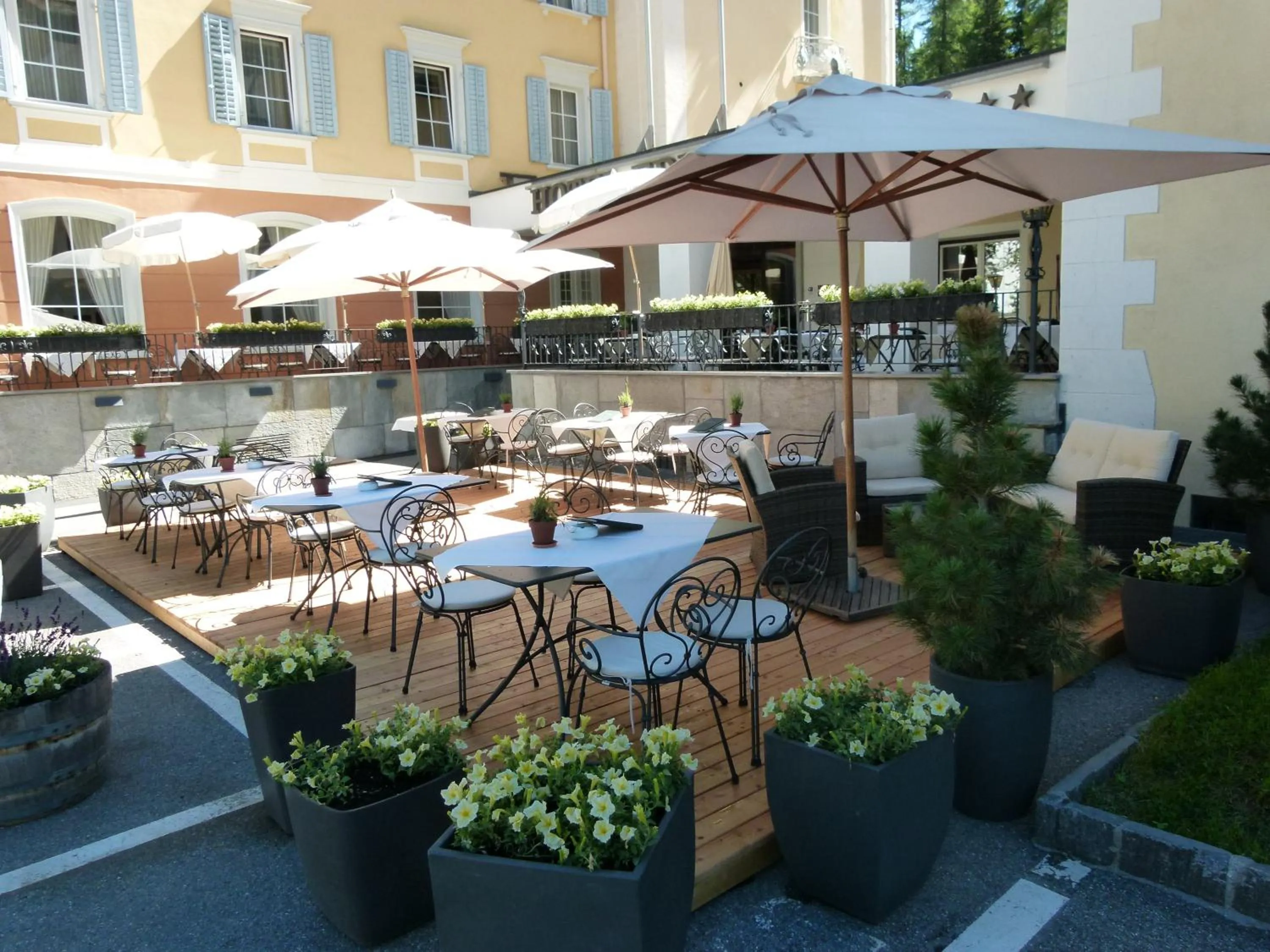 Balcony/Terrace in Edelweiss Swiss Quality Hotel