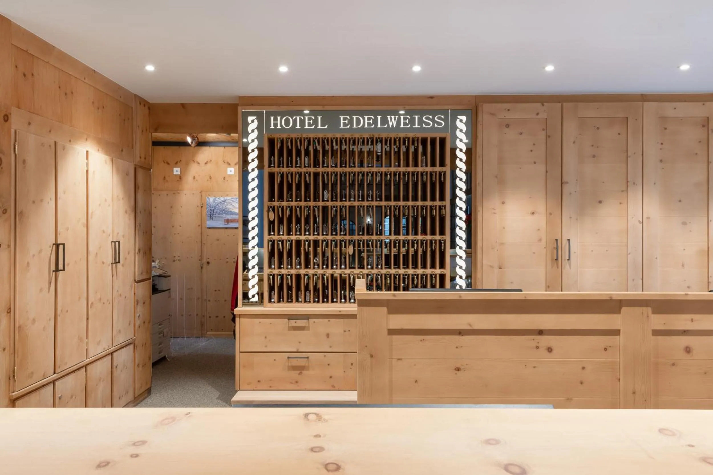 Lobby or reception in Edelweiss Swiss Quality Hotel