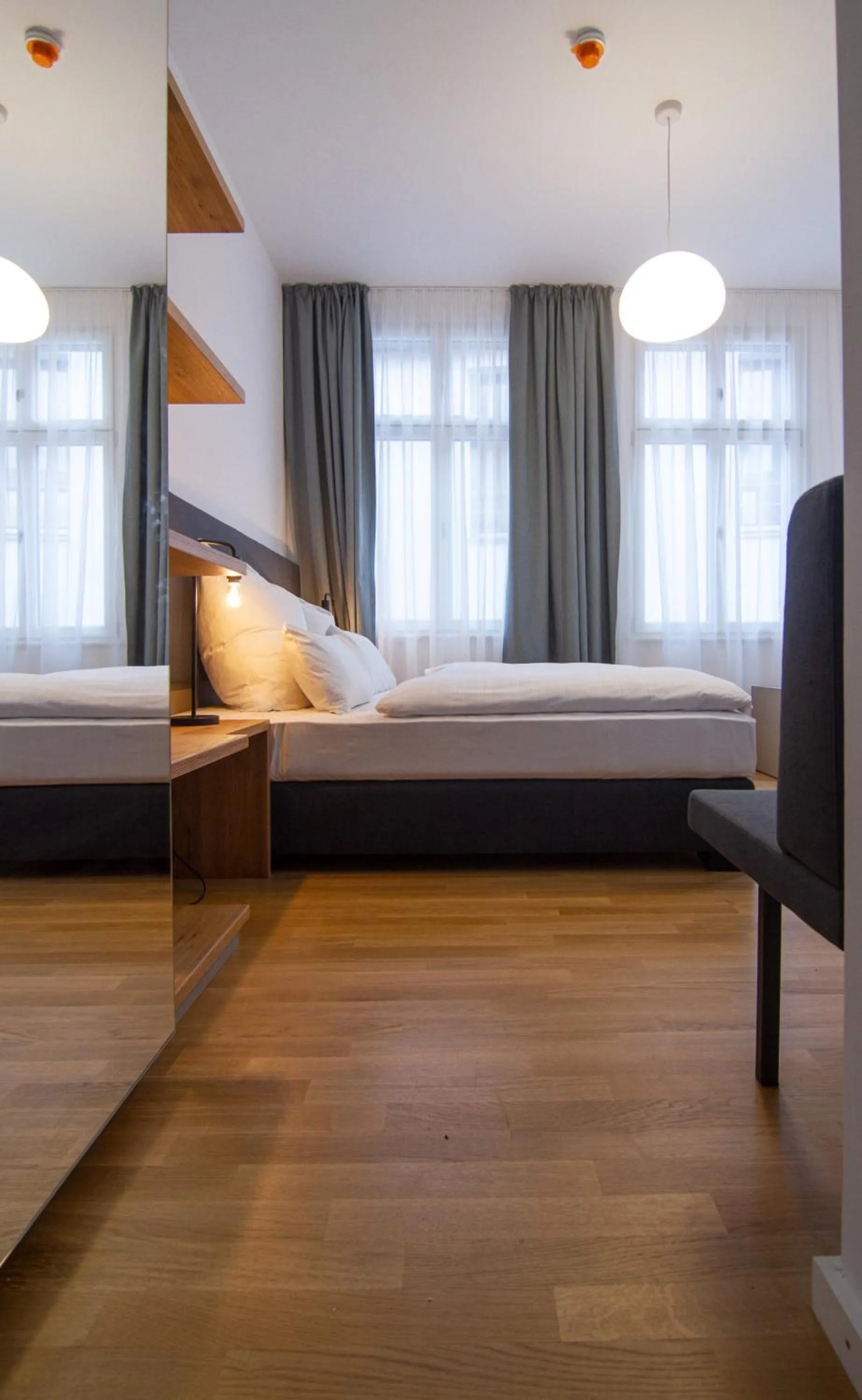 Bed in Le Baldinger Boutique Hotel