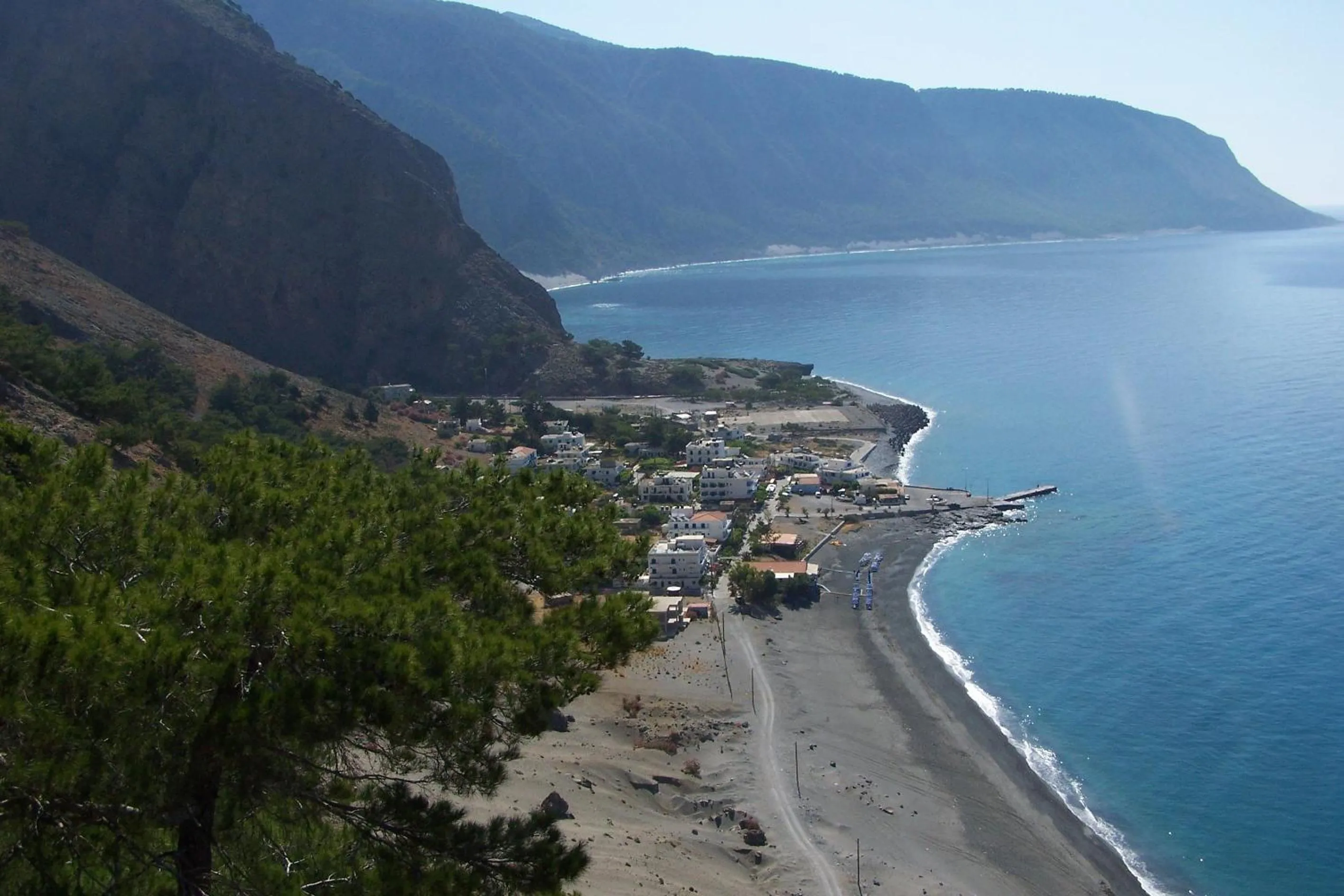 Natural landscape in Agia Roumeli Hotel adults only