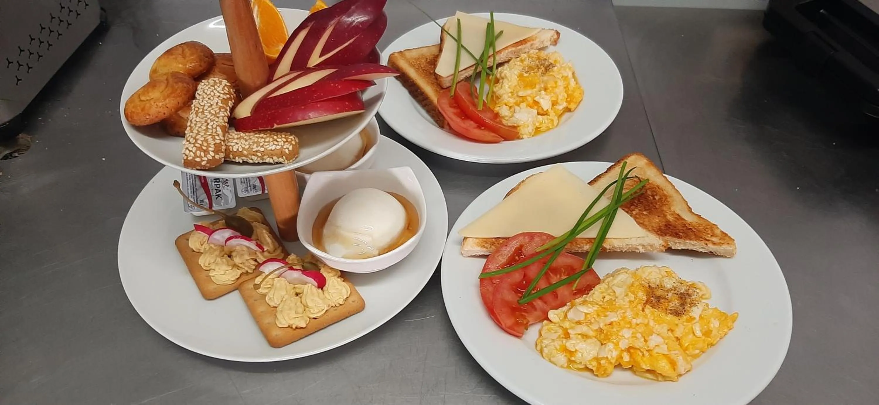 Continental breakfast in Agia Roumeli Hotel adults only