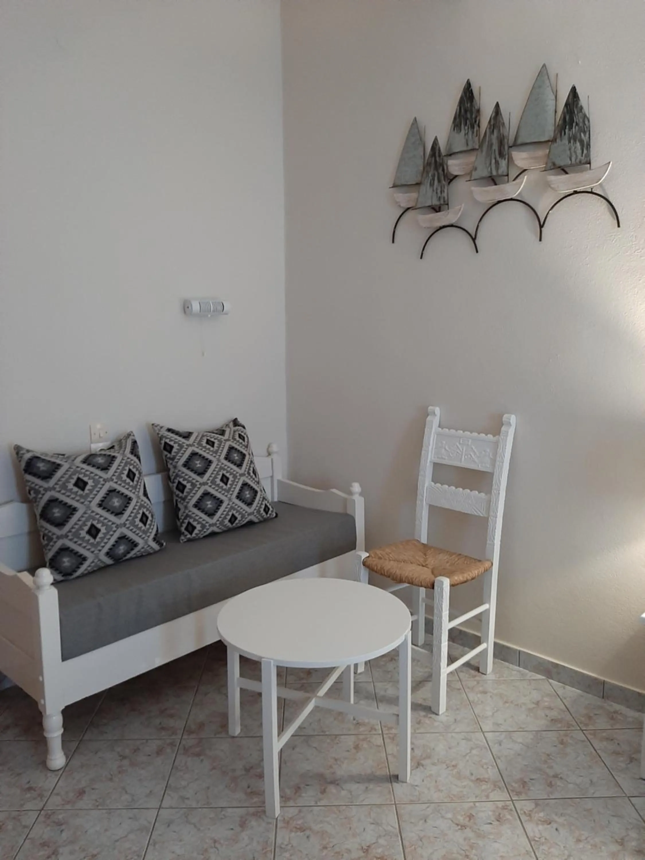 Decorative detail in Agia Roumeli Hotel adults only