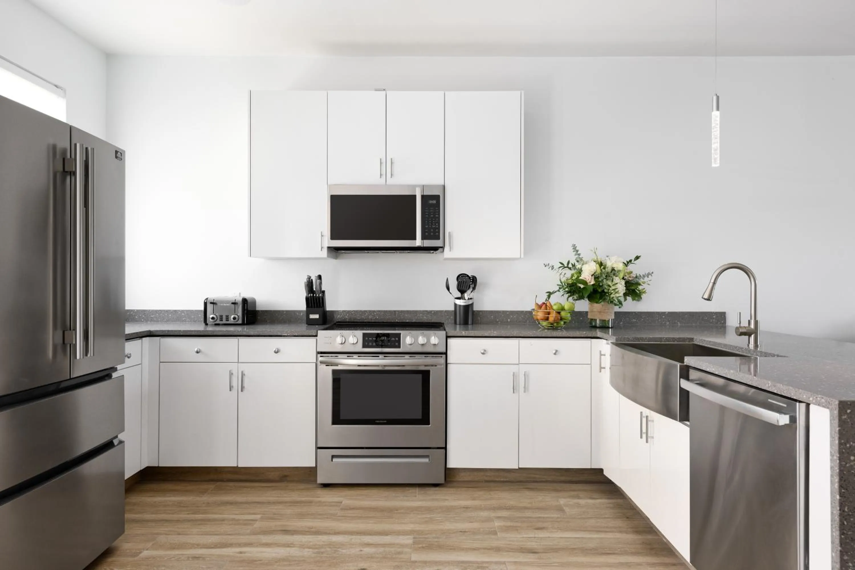 Kitchen or kitchenette in Zenza Boutique Hotel