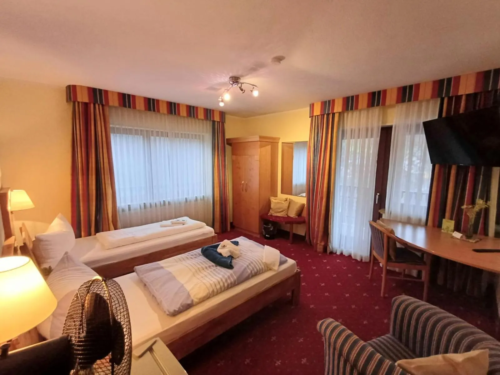 Bedroom in Günstige Zimmer im Spessart