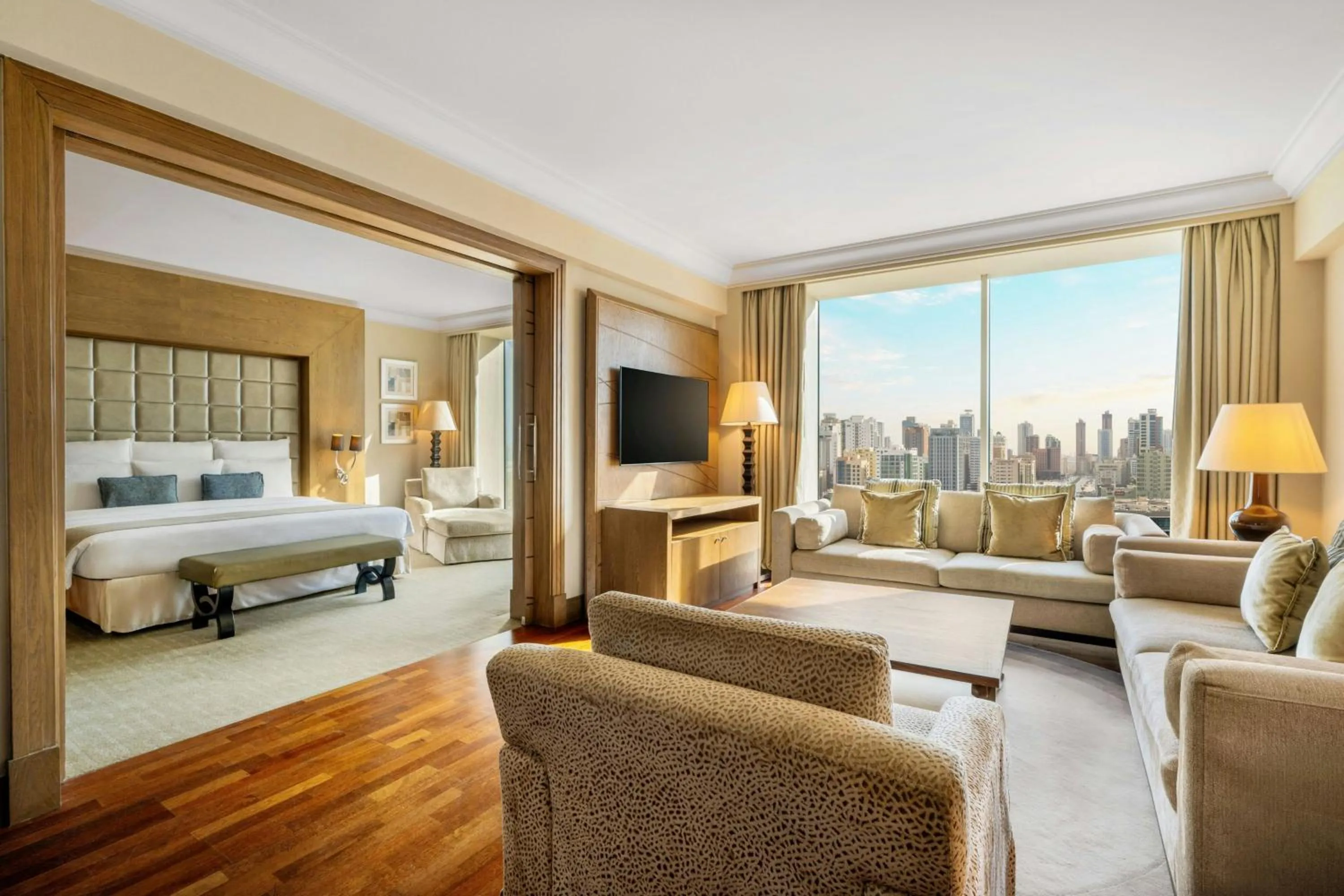 Photo of the whole room, Bed in Gulf Hotel Bahrain Convention and SPA