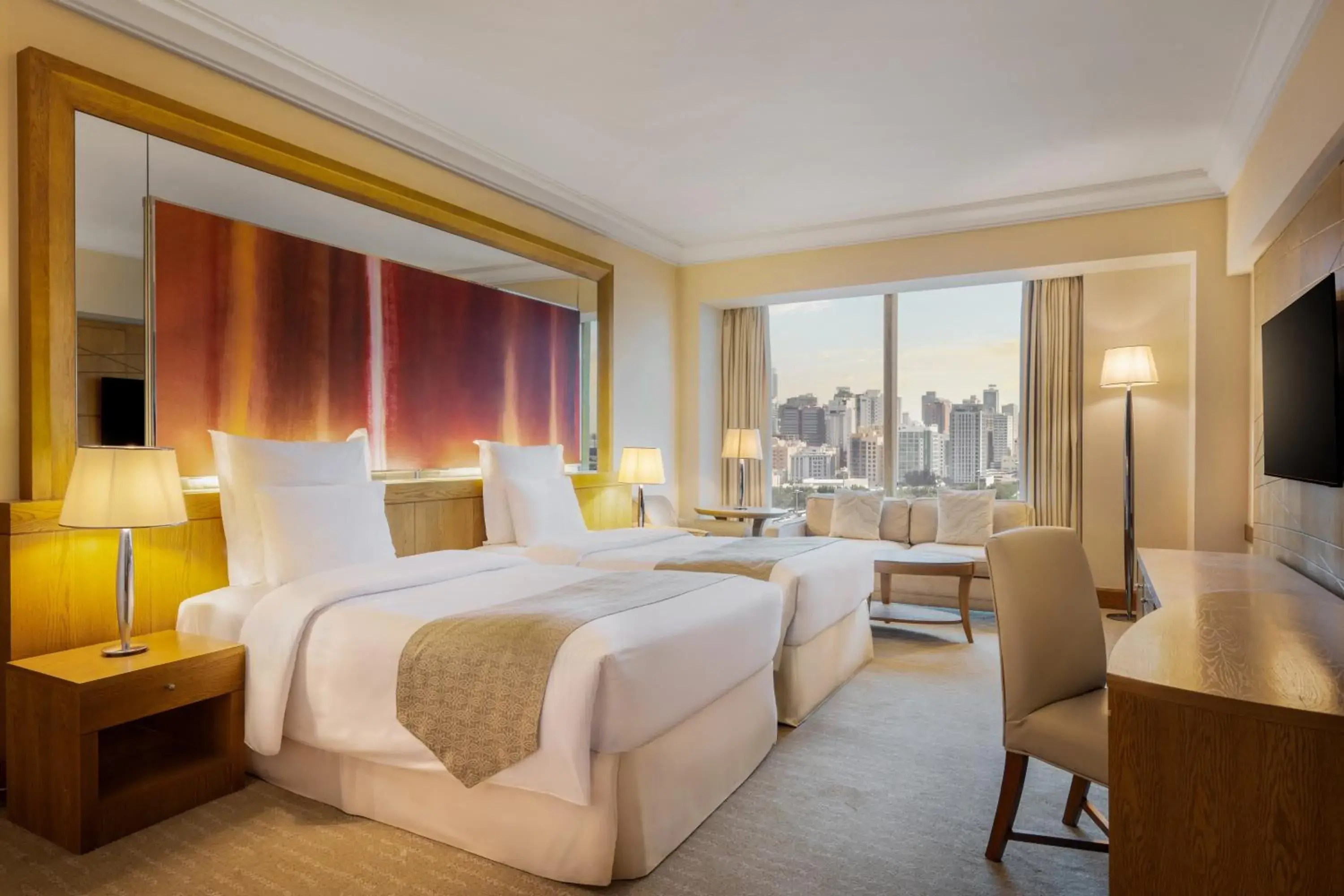 Bed in Gulf Hotel Bahrain Convention and SPA Bed in Gulf Hotel Bahrain Convention and SPA