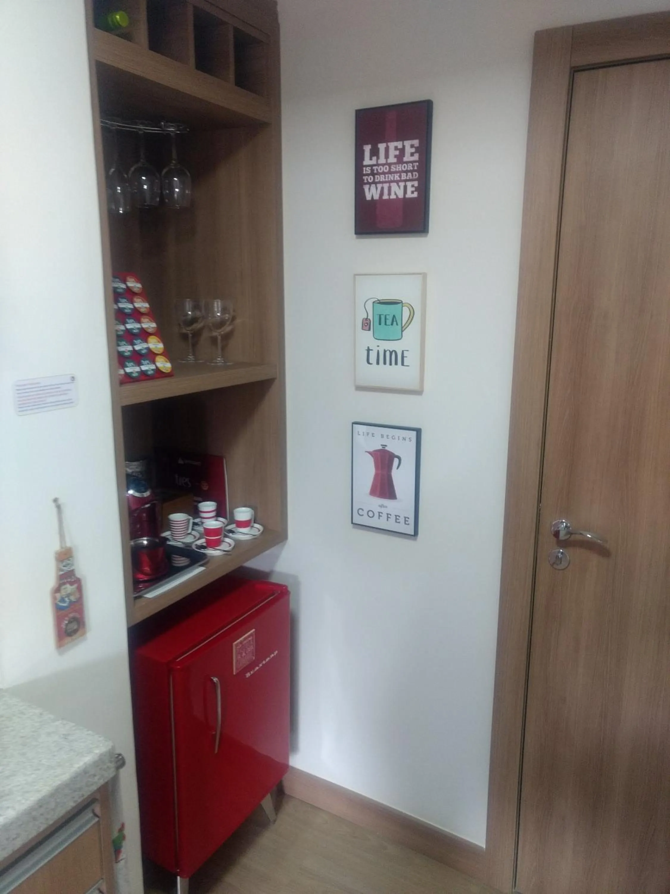 Living room in Suíte Charmosa em Pedra Azul