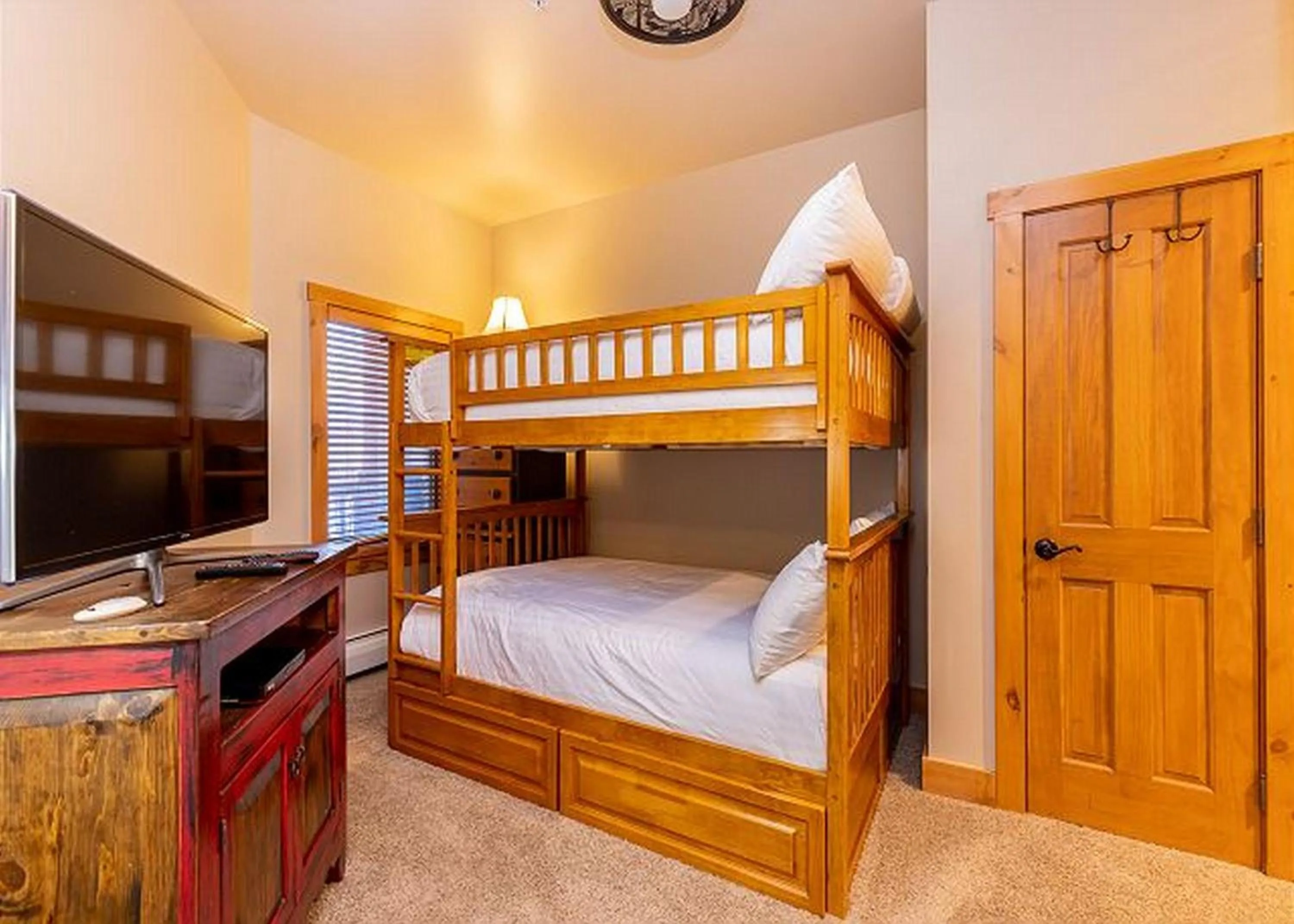 Bedroom in Expedition Station by Summit County Mountain Retreats