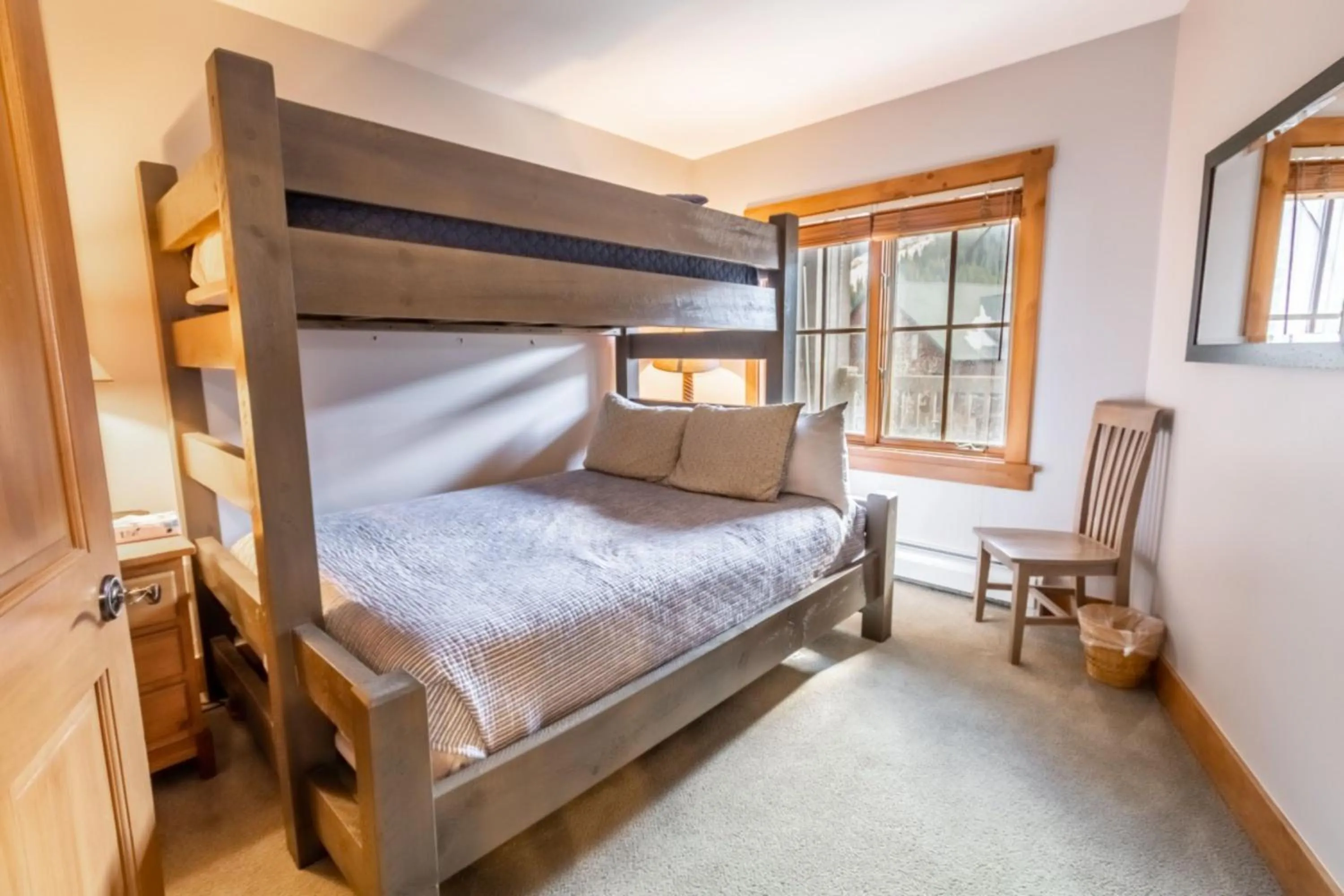 bunk bed in Expedition Station by Summit County Mountain Retreats