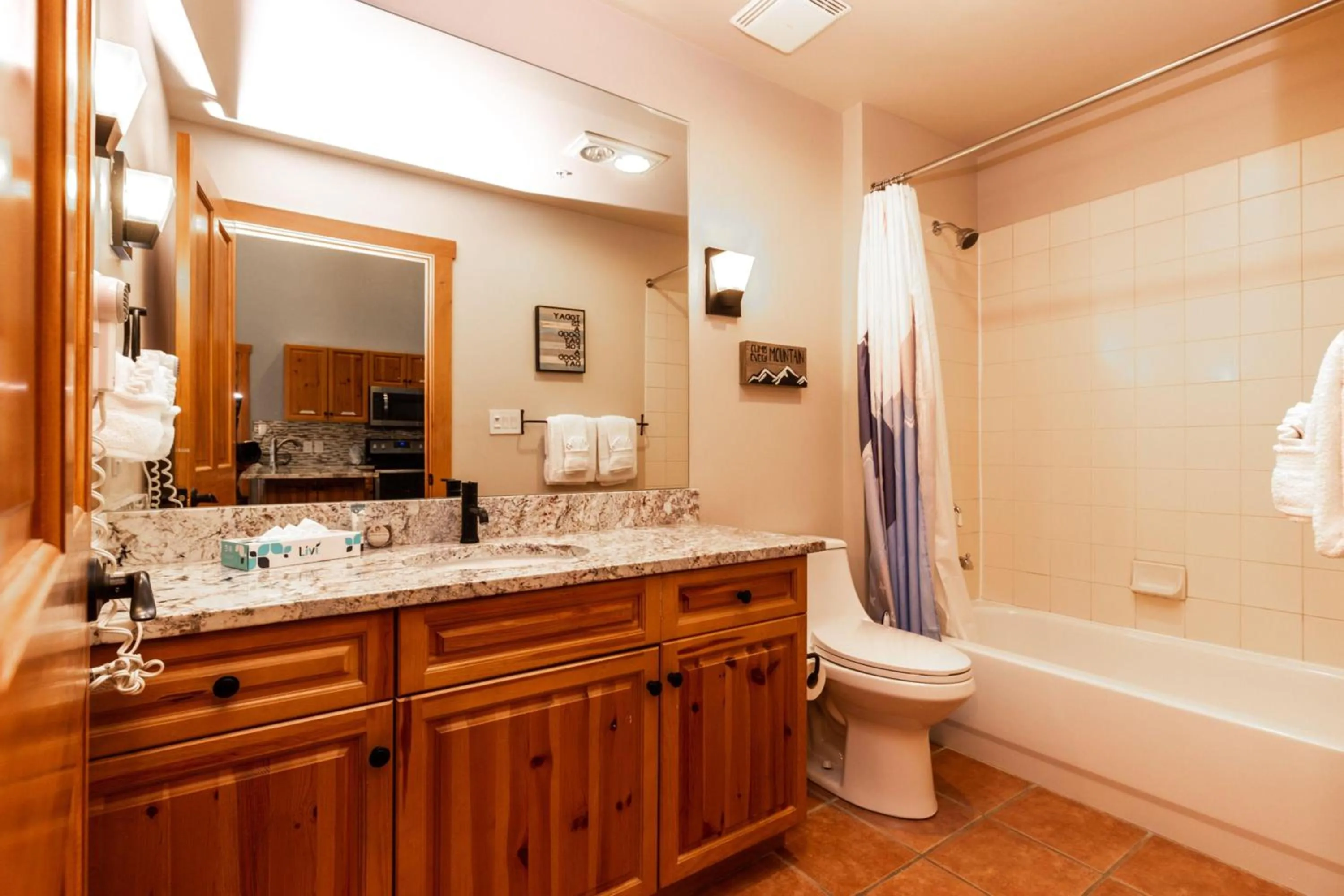 Bathroom in Expedition Station by Summit County Mountain Retreats
