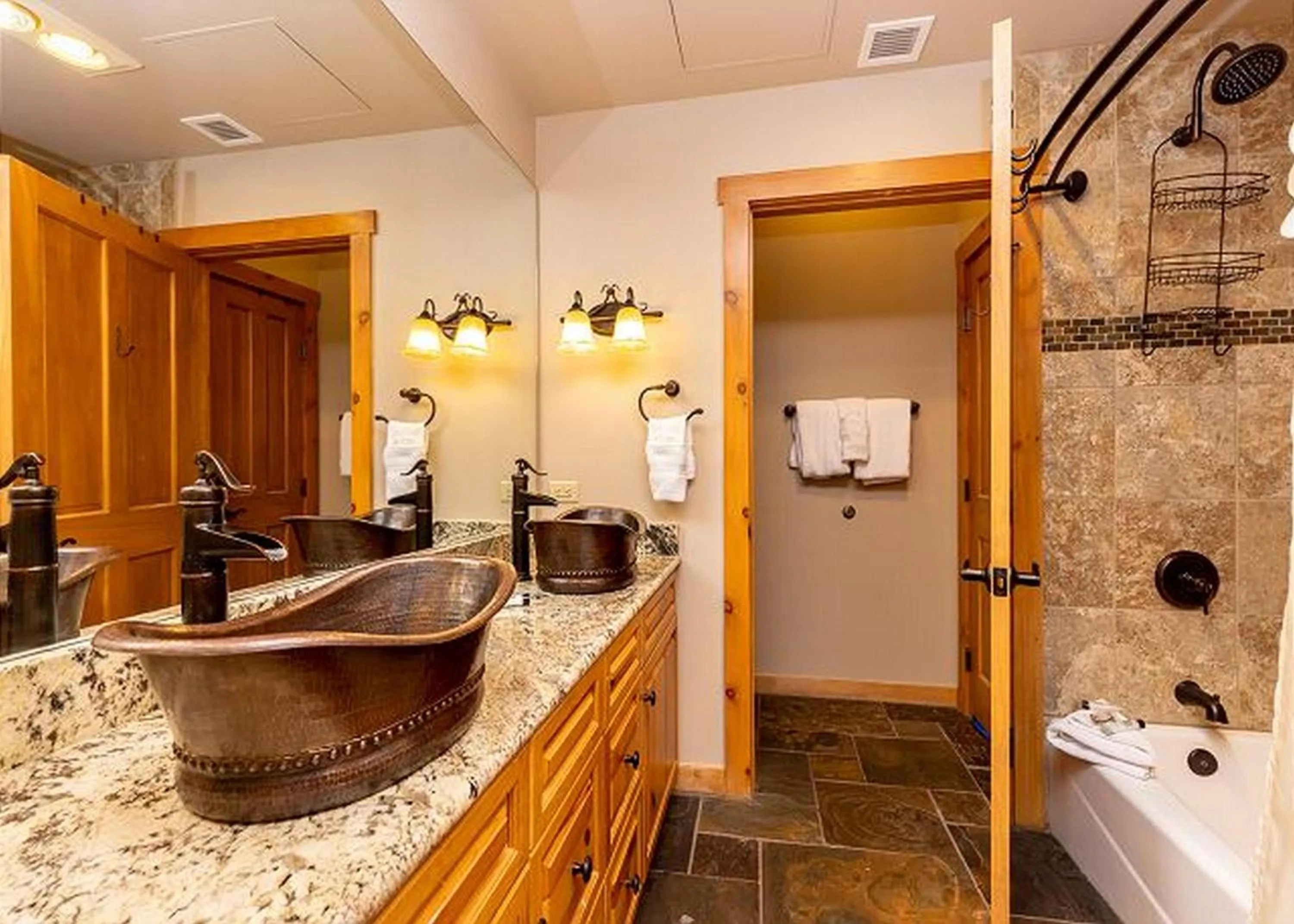 Bathroom in Expedition Station by Summit County Mountain Retreats