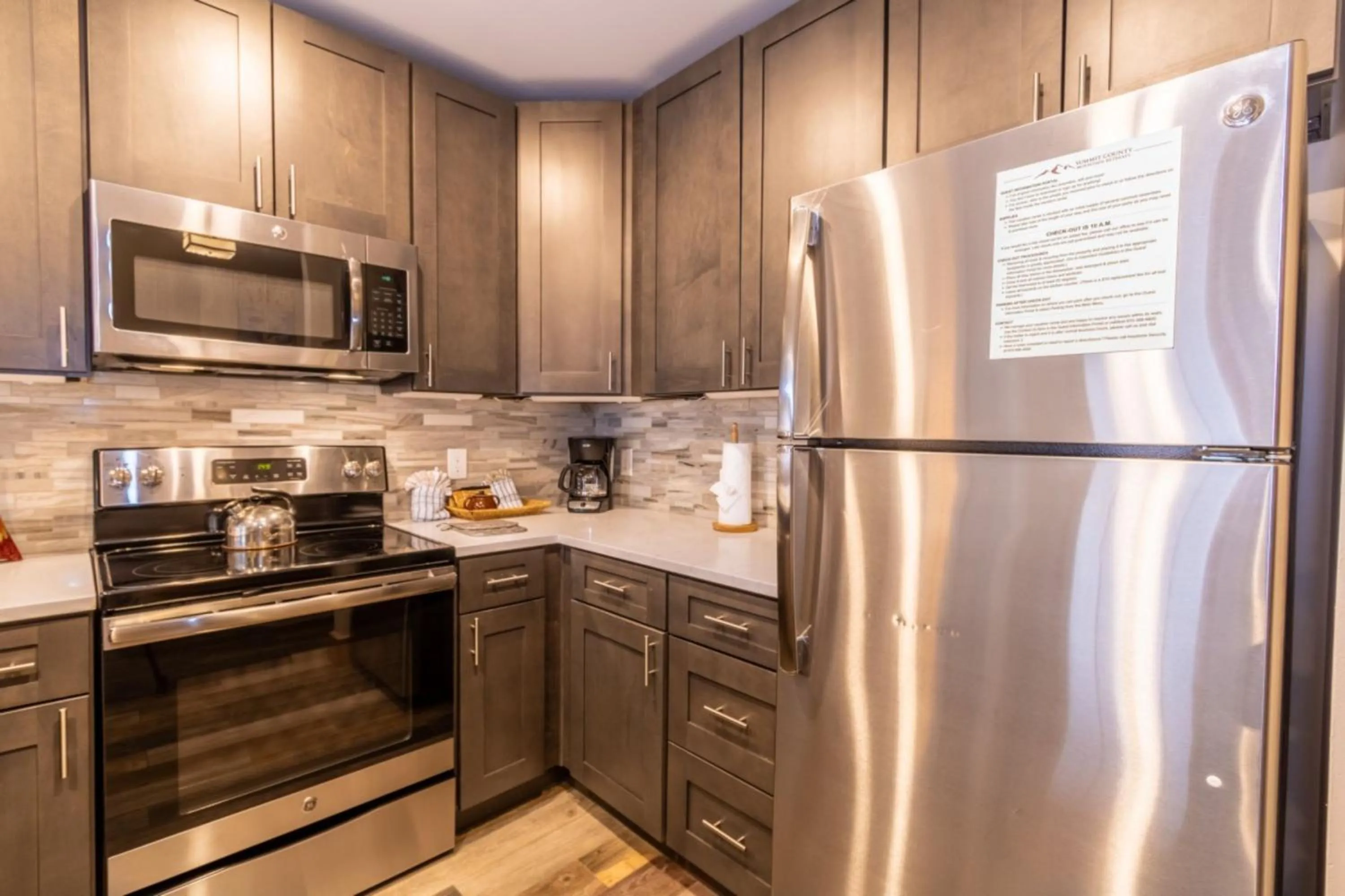 Kitchen or kitchenette in Expedition Station by Summit County Mountain Retreats
