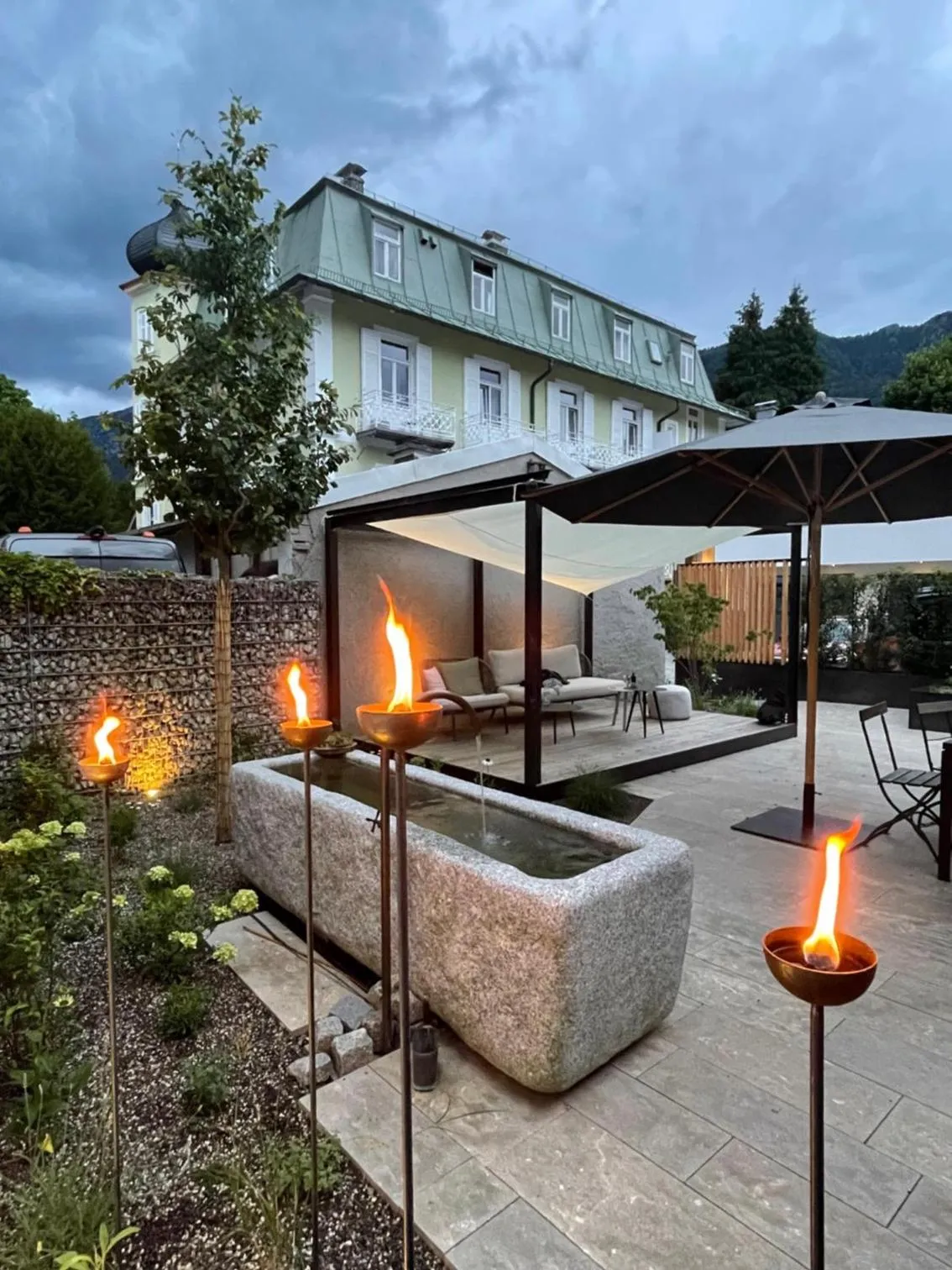 Garden in Villa Rein Boutiquehotel