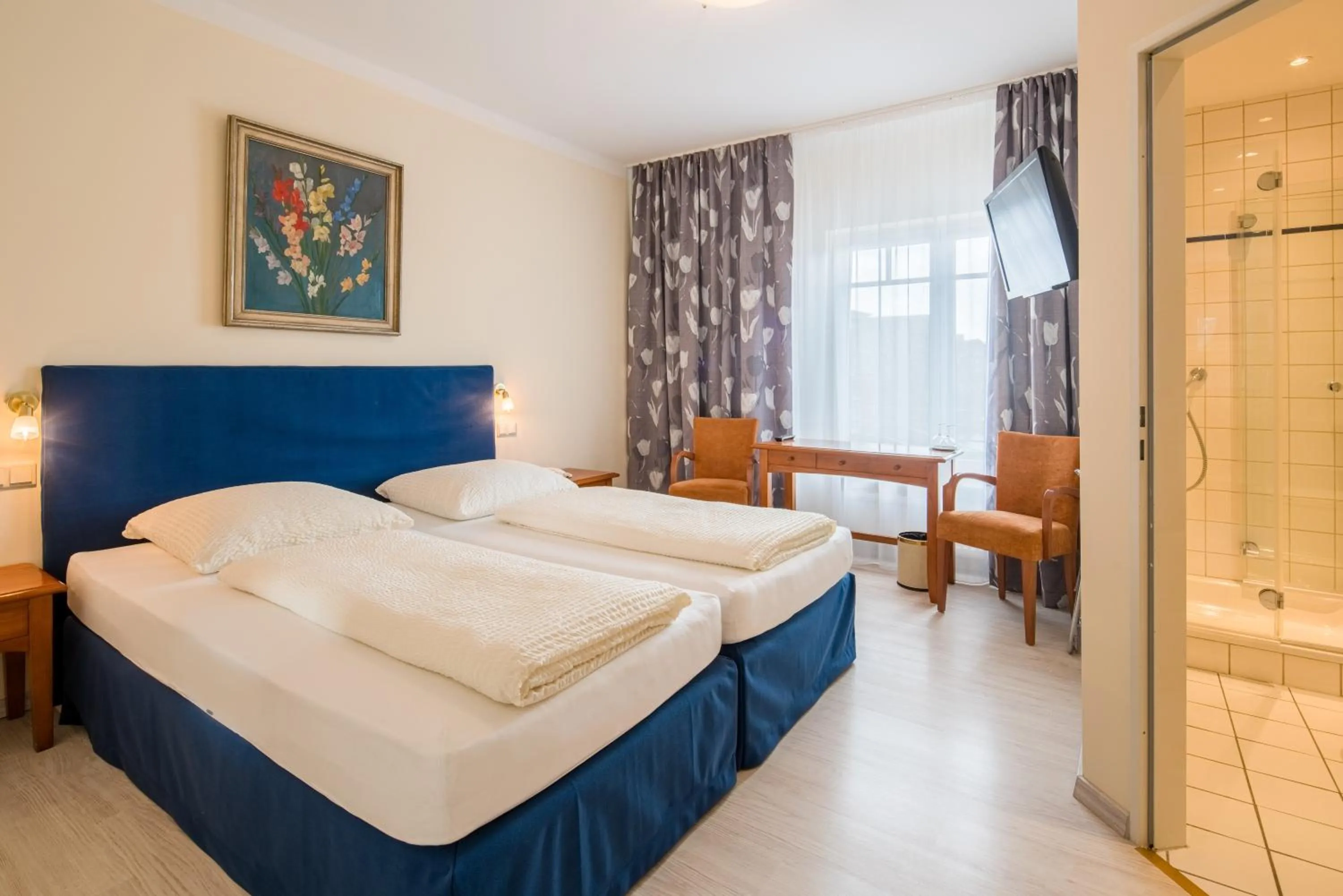 Bedroom, Bed in Niebüller Hof