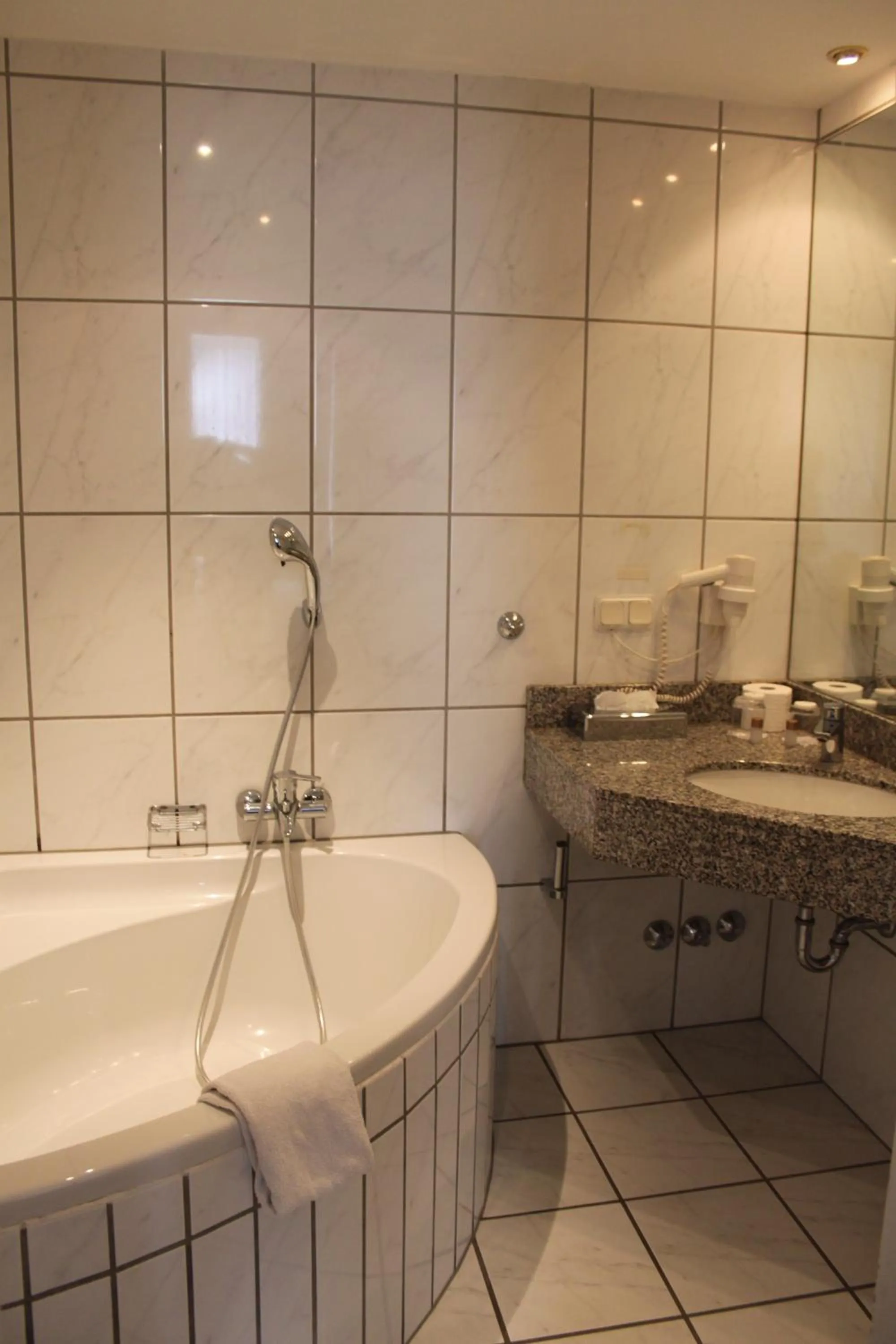 Bathroom in Stadt-Gut-Hotel Zum Rathaus