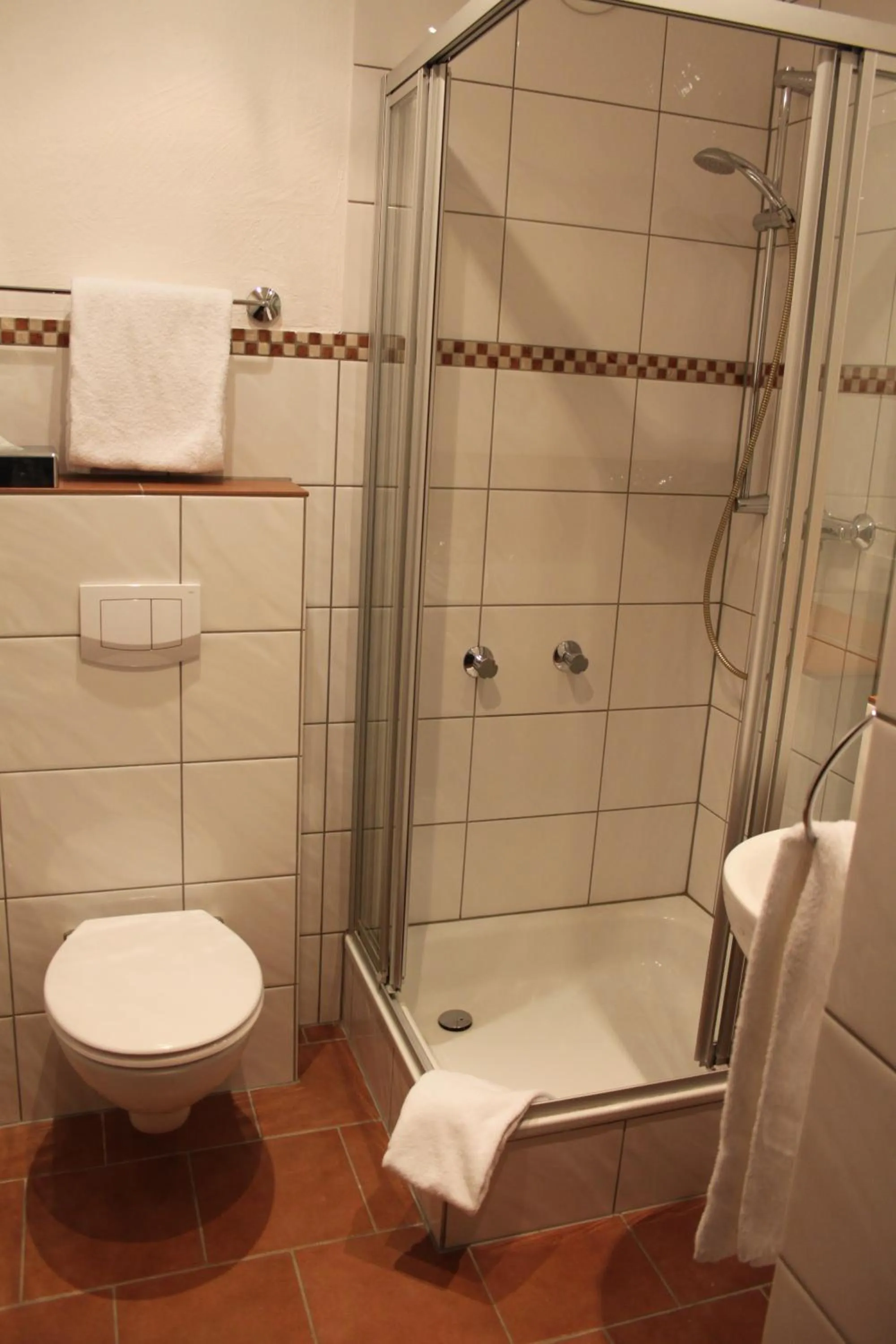 Bathroom in Stadt-Gut-Hotel Zum Rathaus