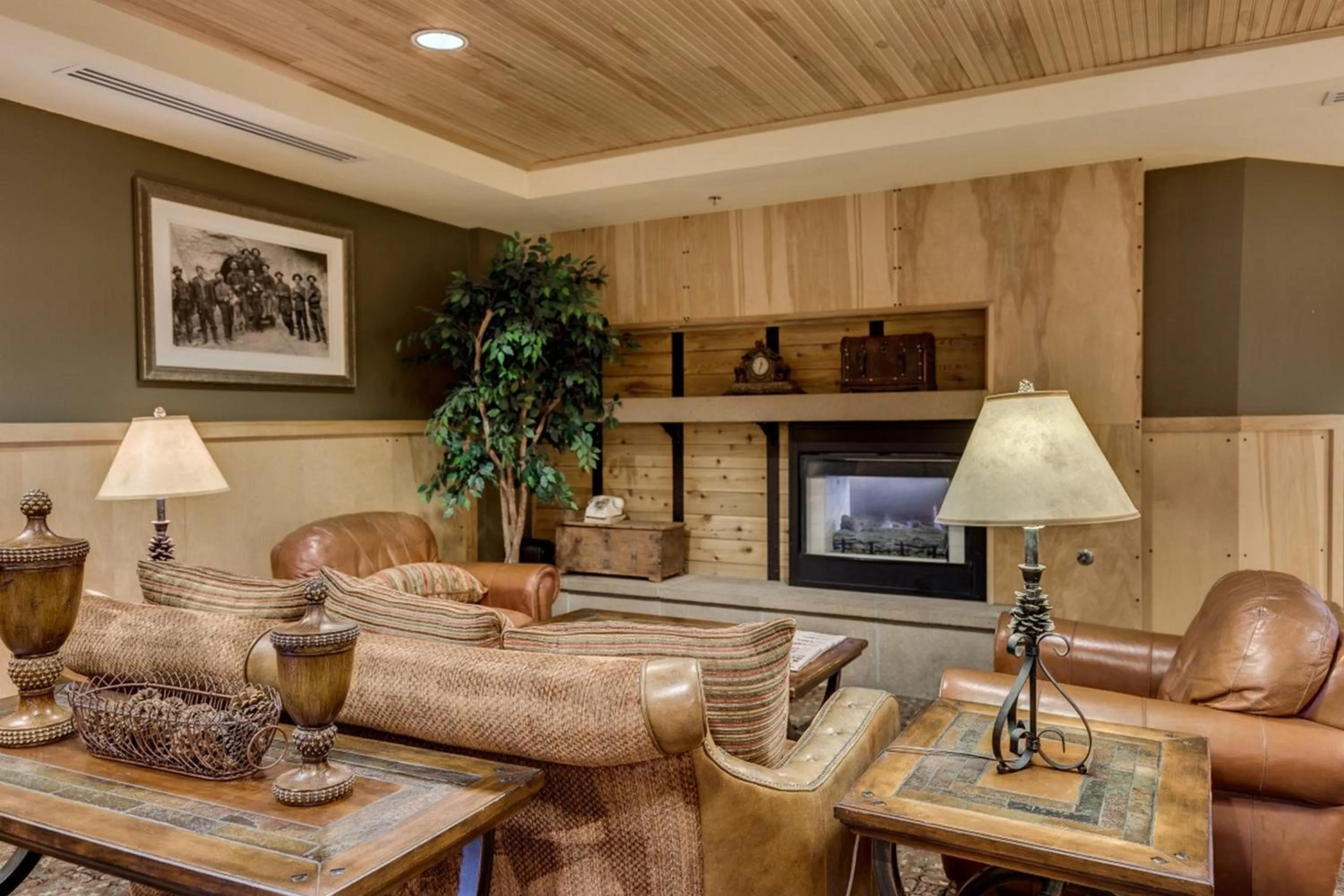 Living room in Silver Mill by Summit County Mountain Retreats