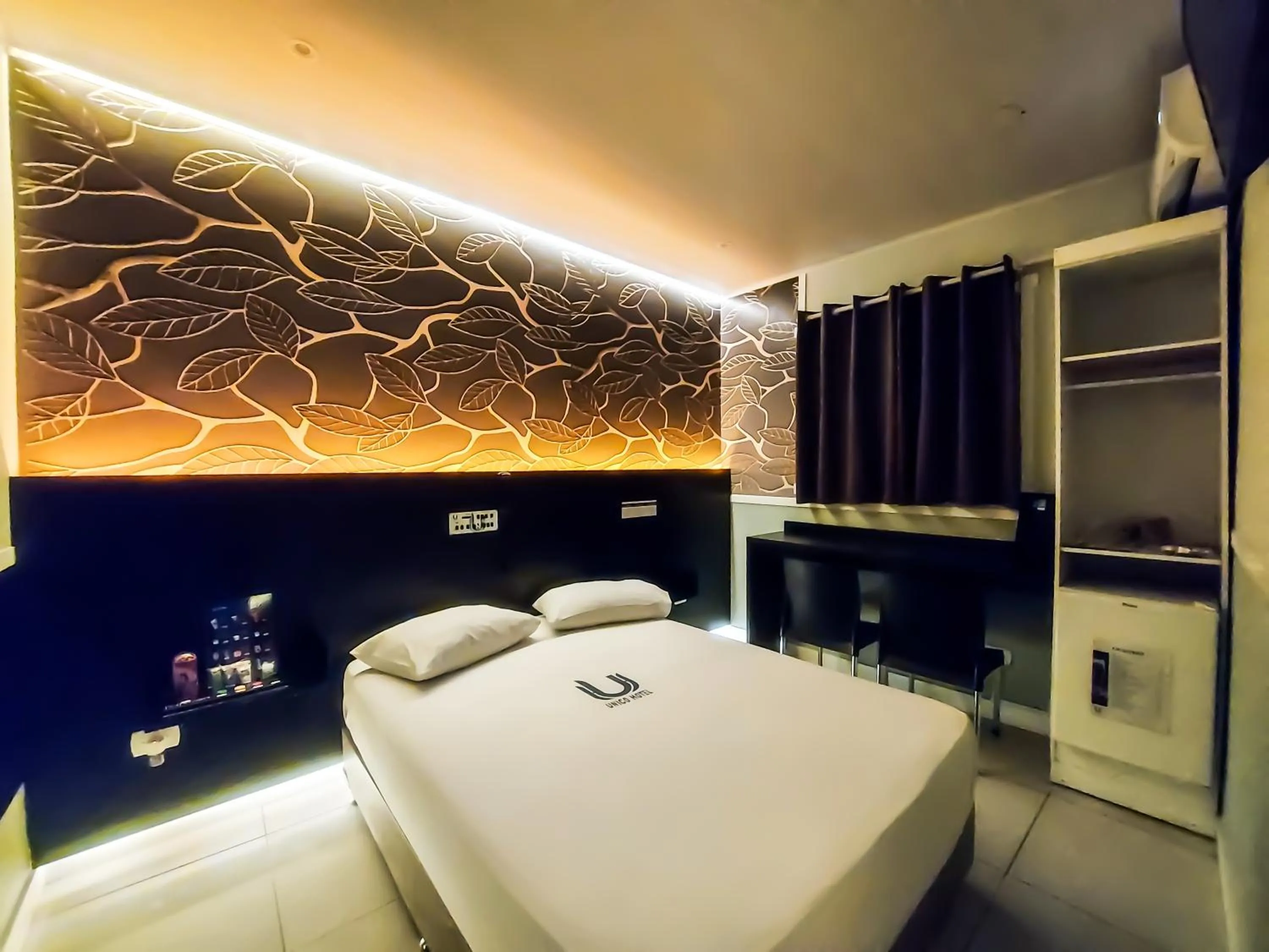 Bed in Único Motel Faria Lima