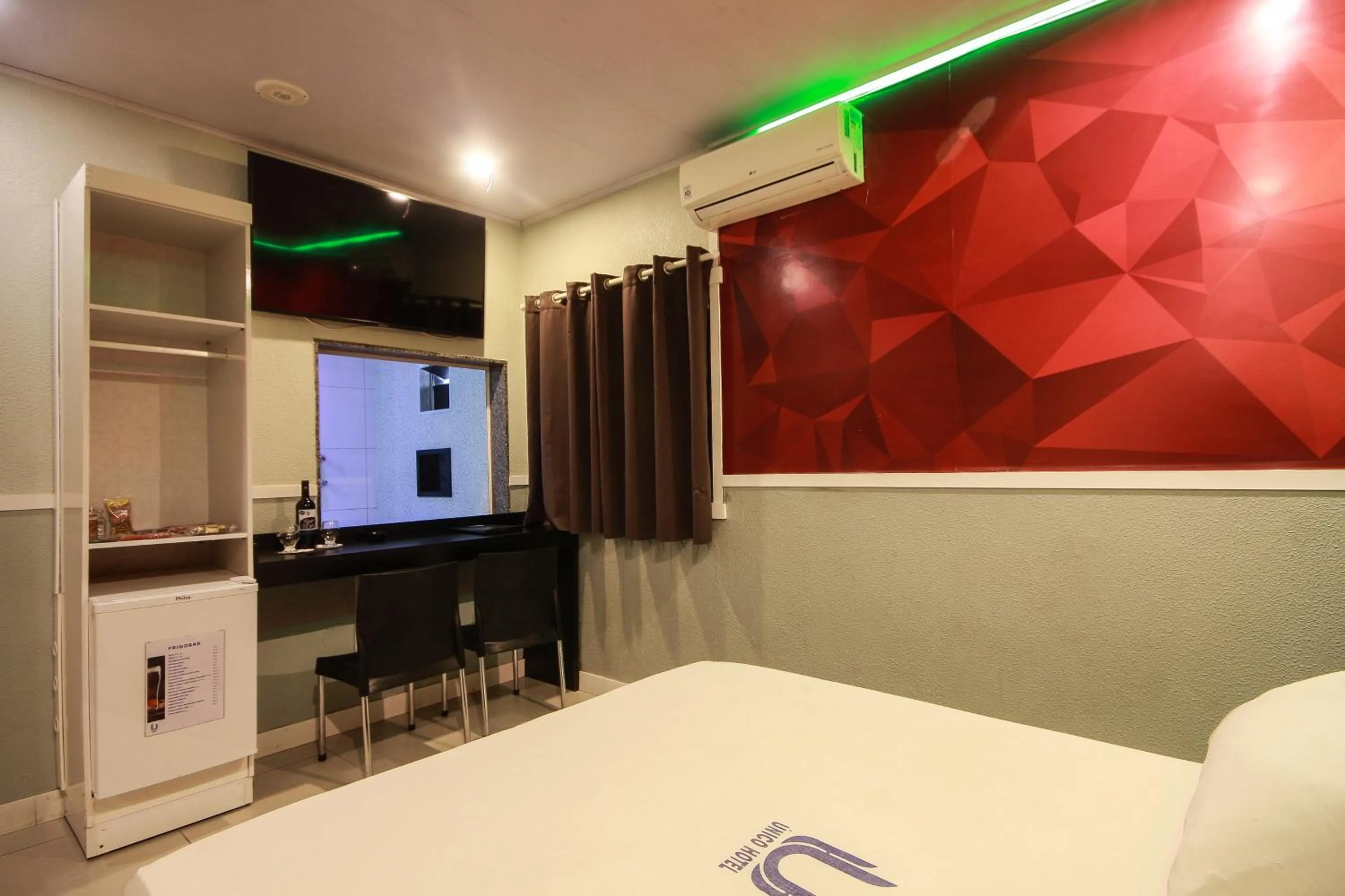 Bed in Único Motel Faria Lima