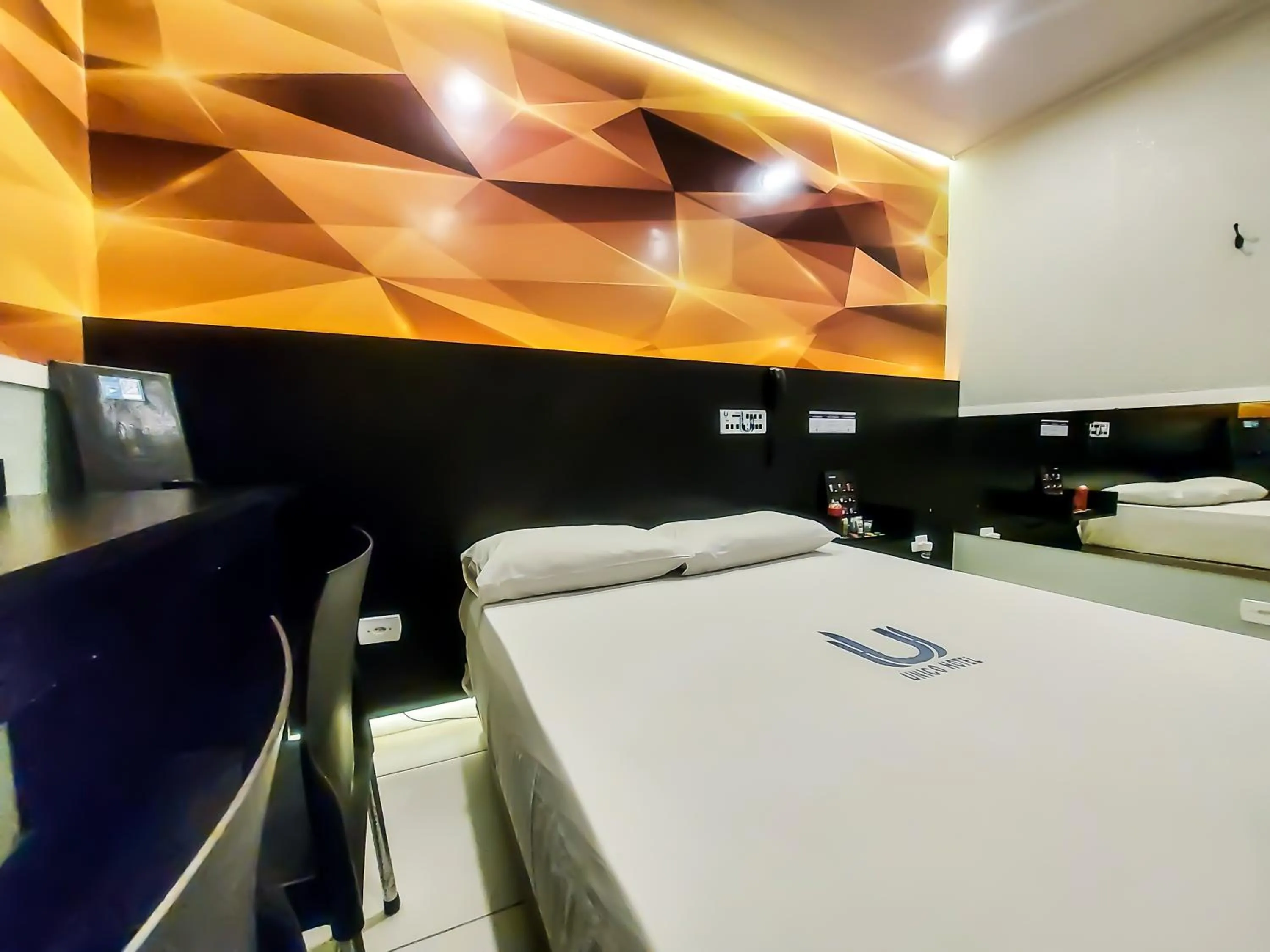 Bed in Único Motel Faria Lima