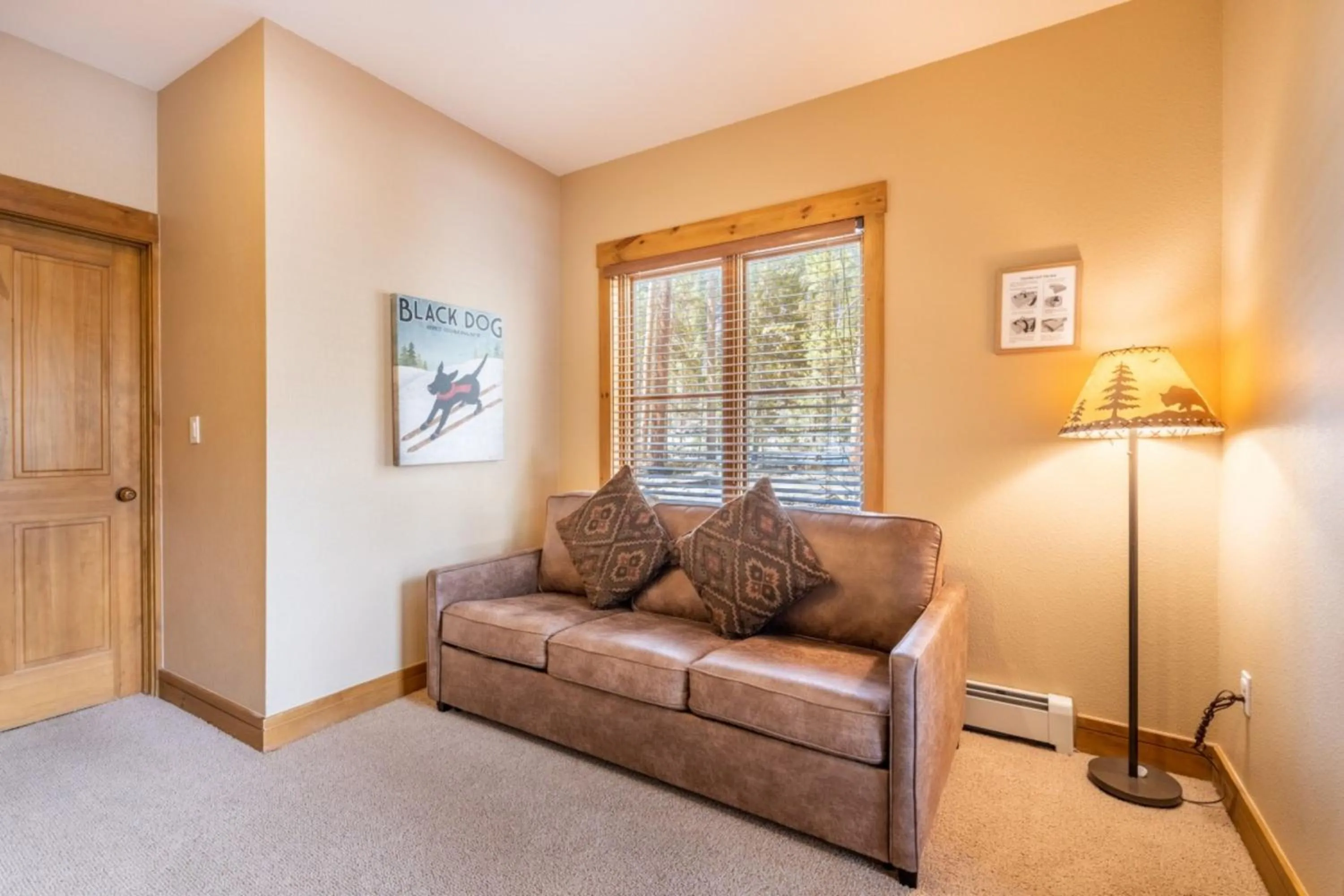 Living room in Ski Tip by Summit County Mountain Retreats