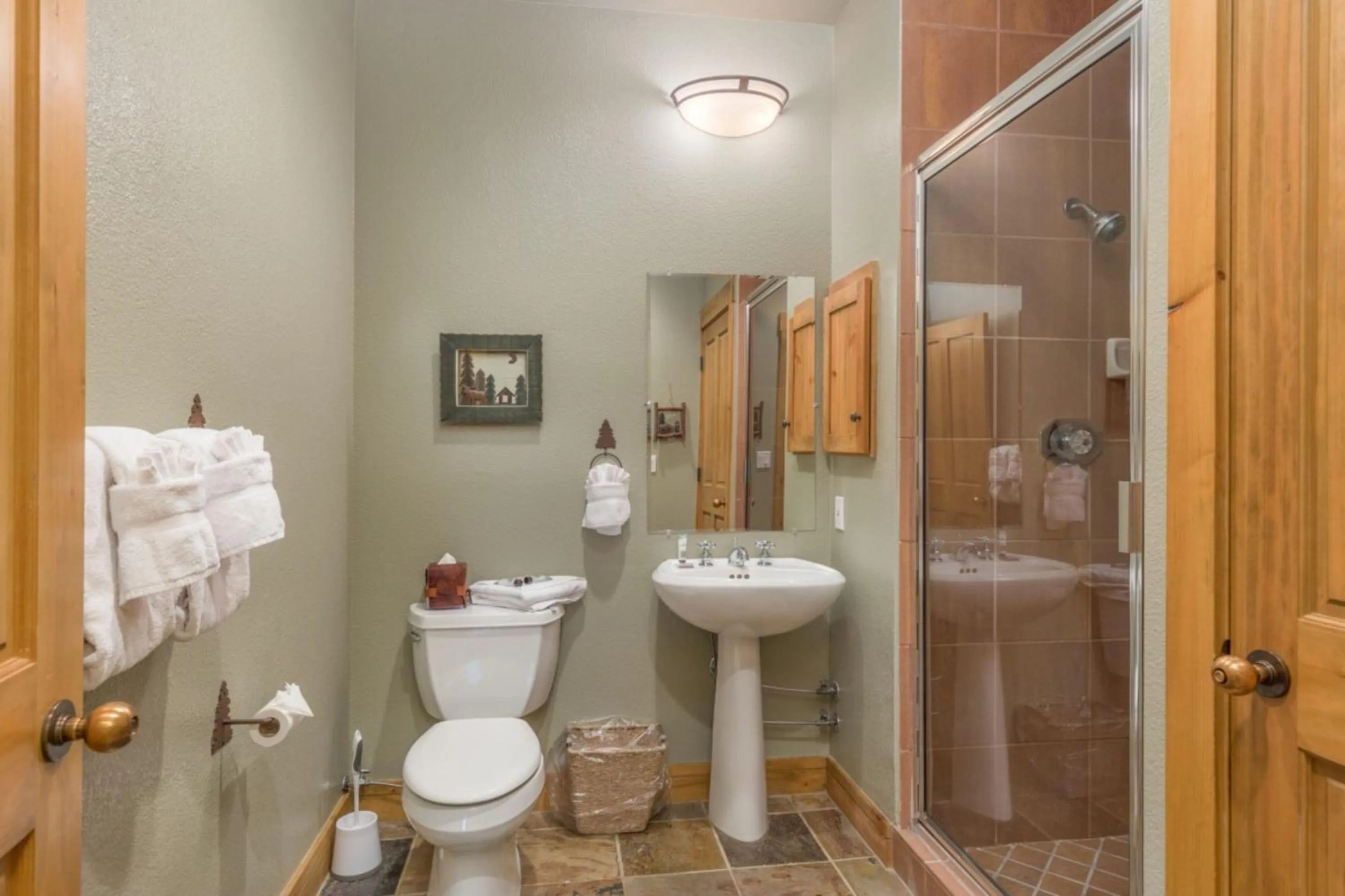 Bathroom in Ski Tip by Summit County Mountain Retreats