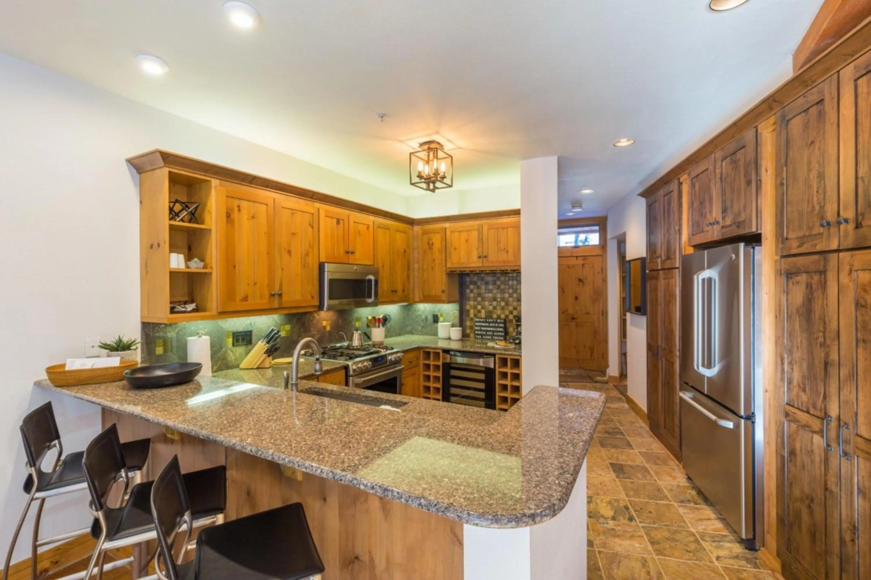 Kitchen or kitchenette in Ski Tip by Summit County Mountain Retreats