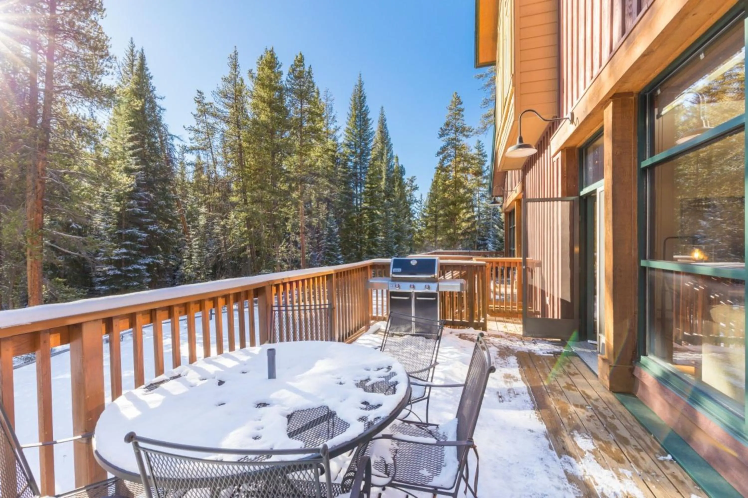 BBQ facilities in Ski Tip by Summit County Mountain Retreats