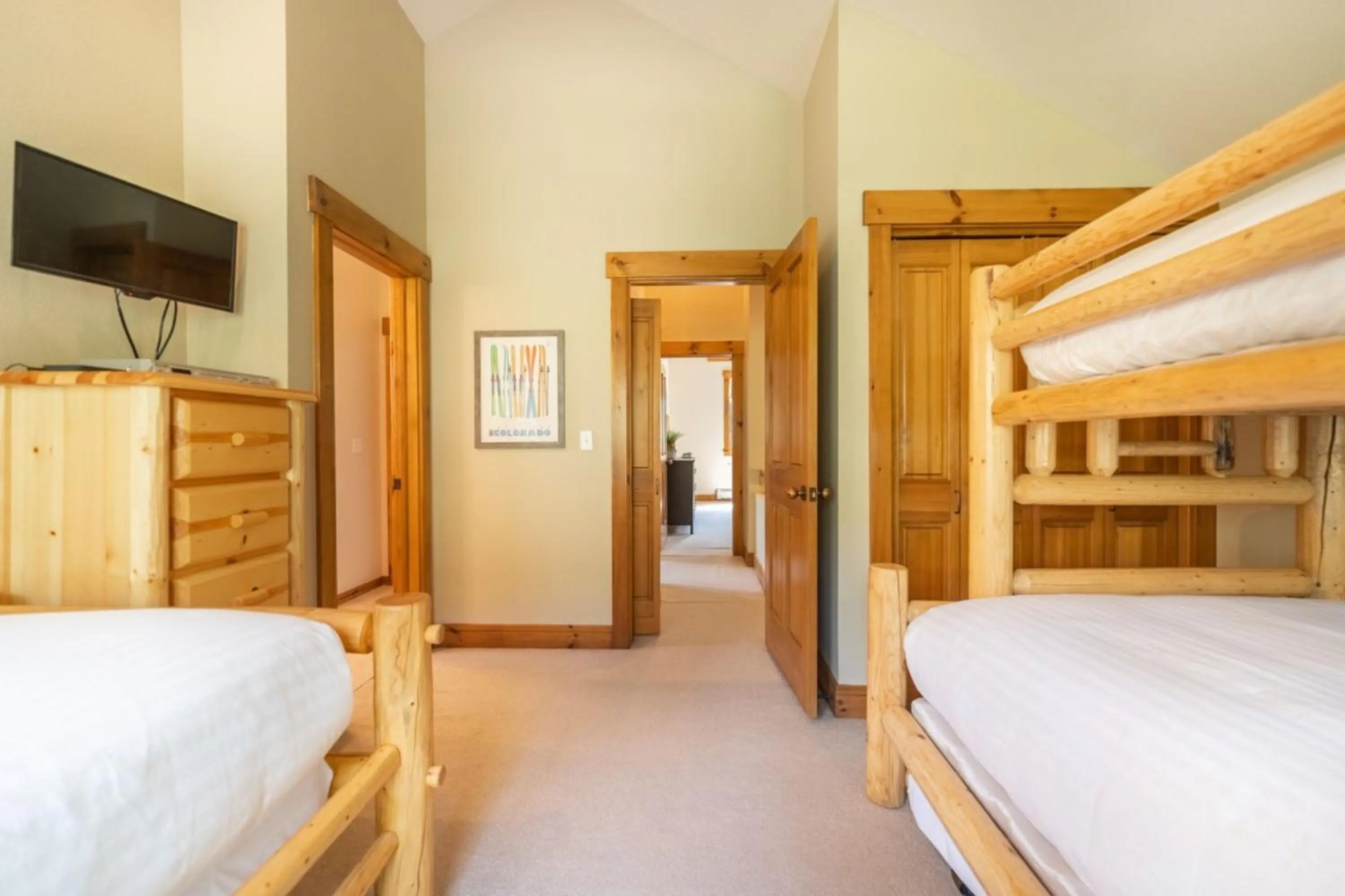Bedroom, Bed in Ski Tip by Summit County Mountain Retreats