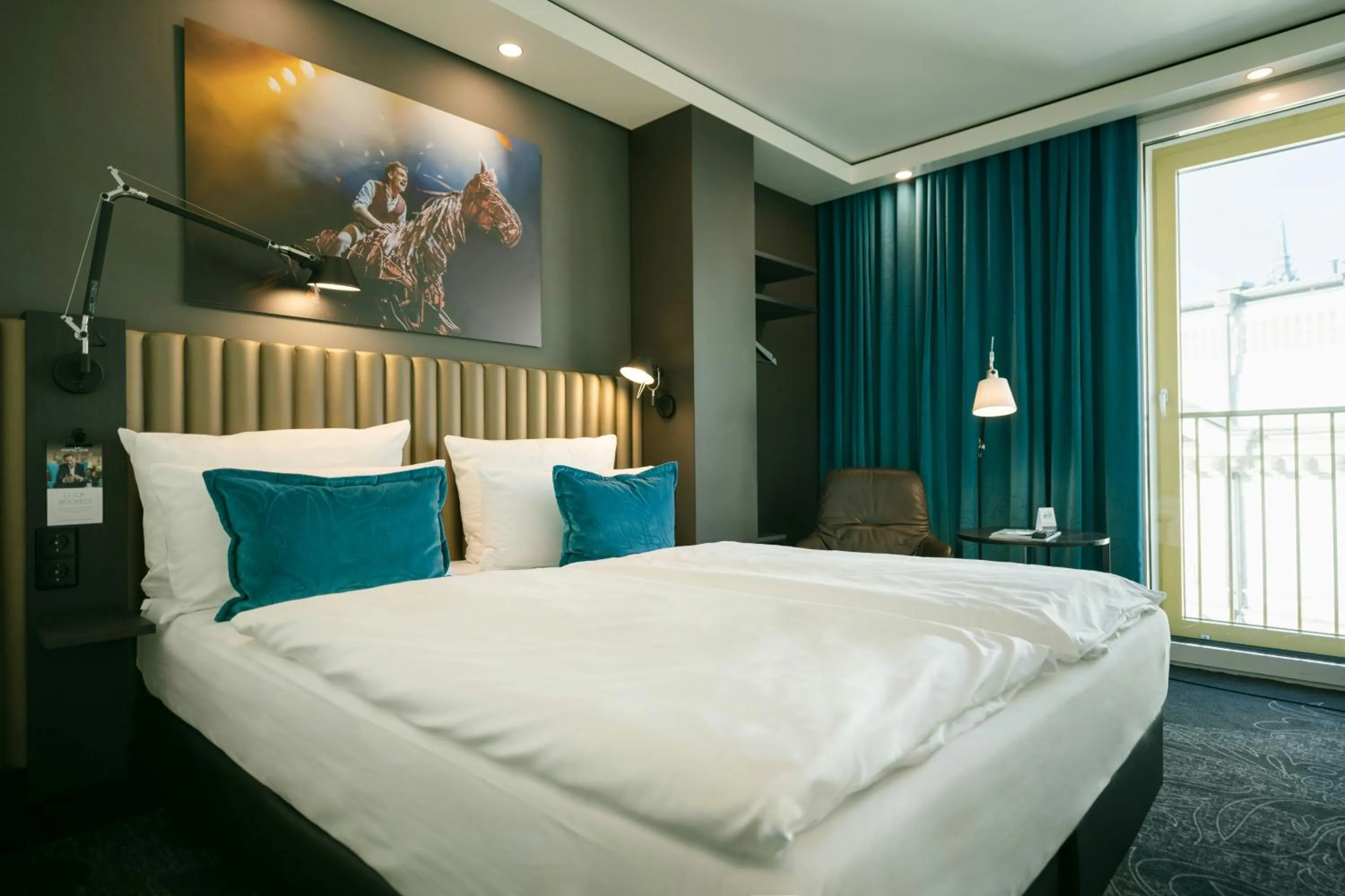 Bedroom, Bed in Motel One Berlin-Ku'Damm