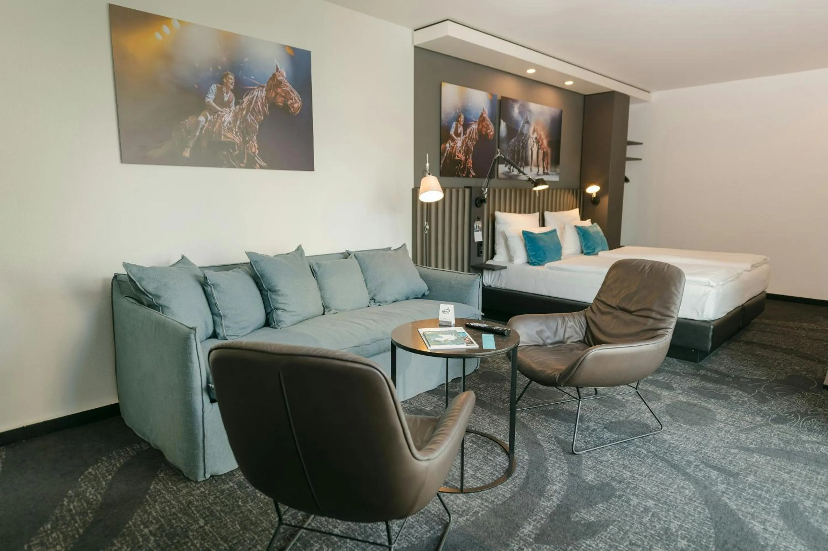 Photo of the whole room in Motel One Berlin-Ku'Damm
