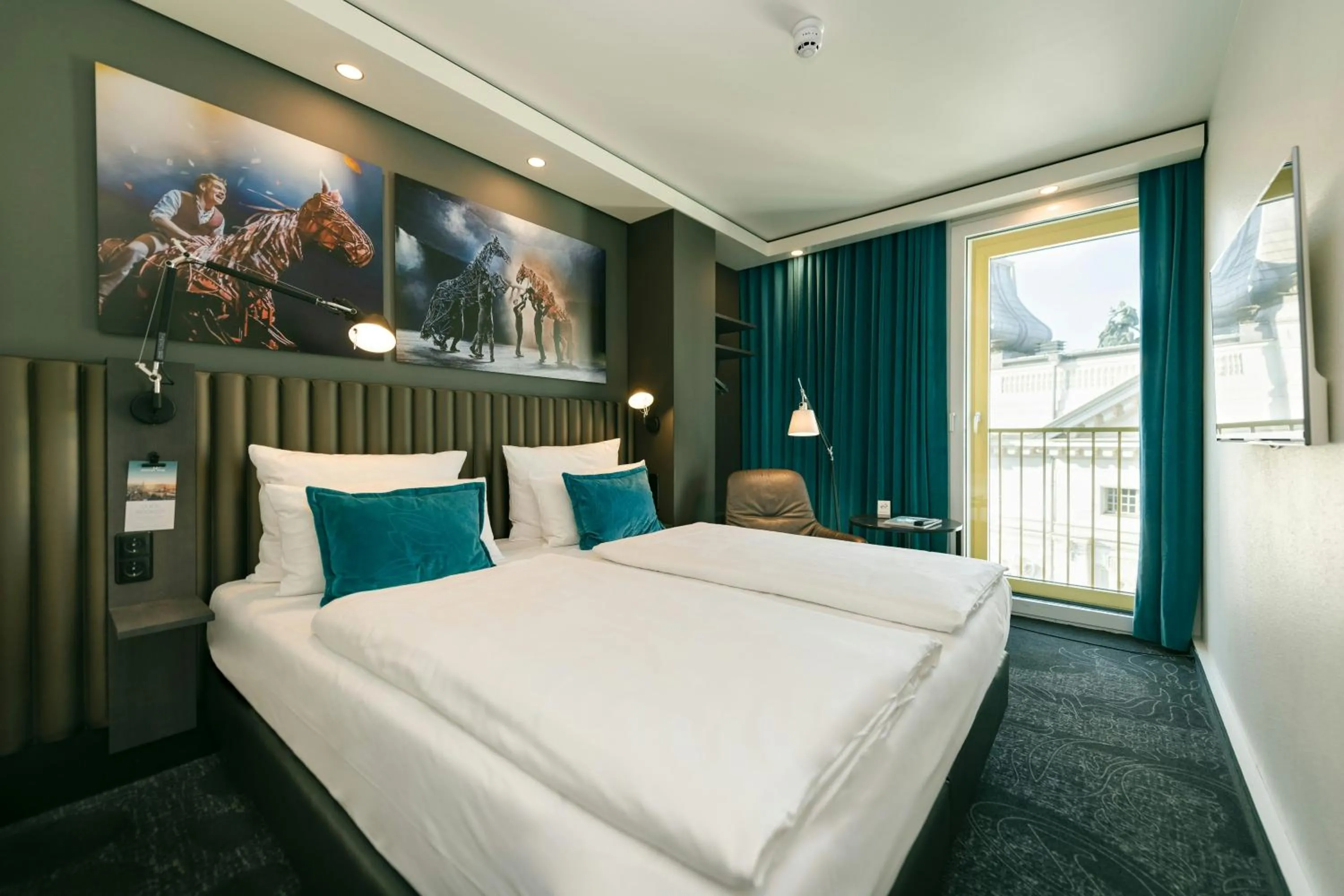 Bedroom, Bed in Motel One Berlin-Ku'Damm