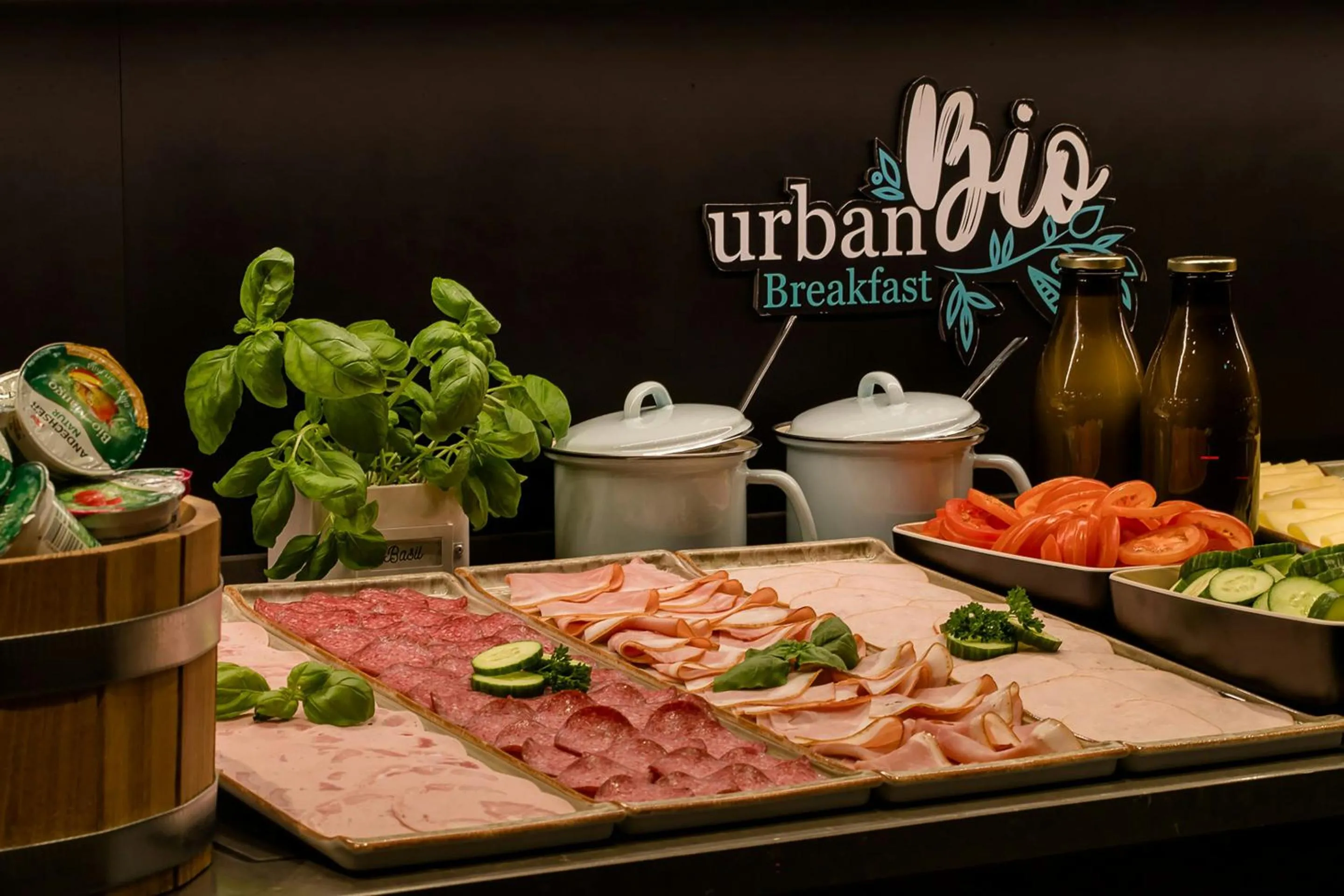 Buffet breakfast in Motel One Berlin-Ku'Damm