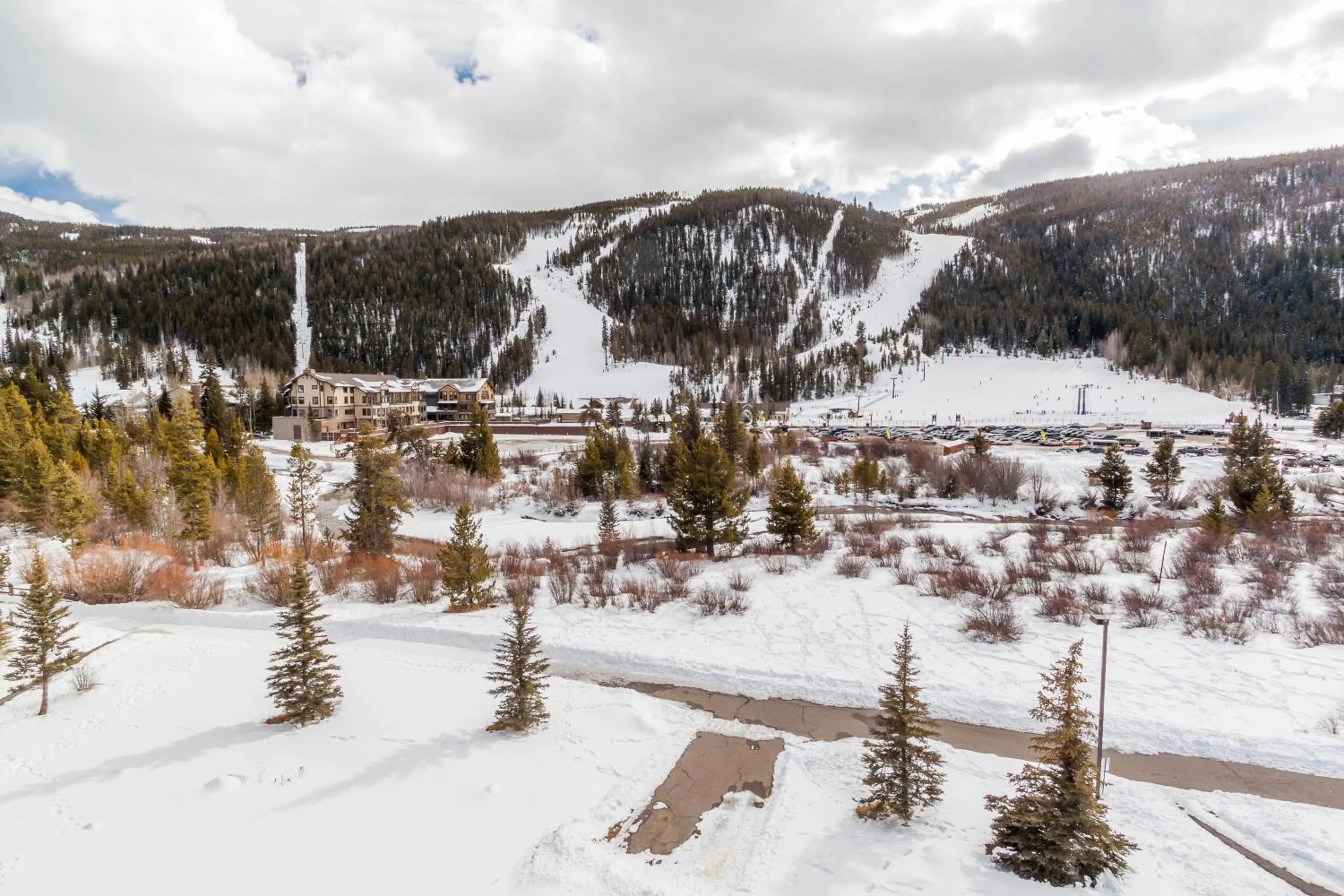 Winter in Tenderfoot Lodge by Summit County Mountain Retreats