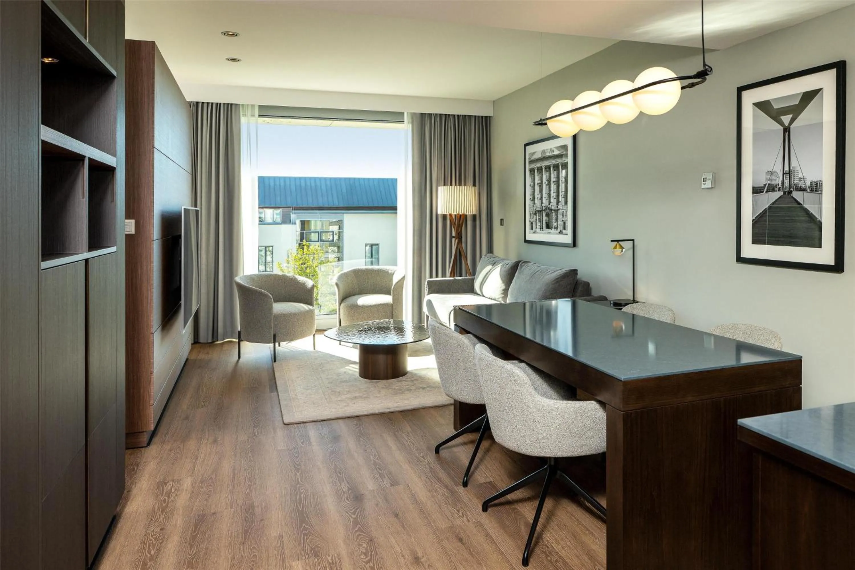 Photo of the whole room in Radisson Blu Media Harbour Hotel, Düsseldorf