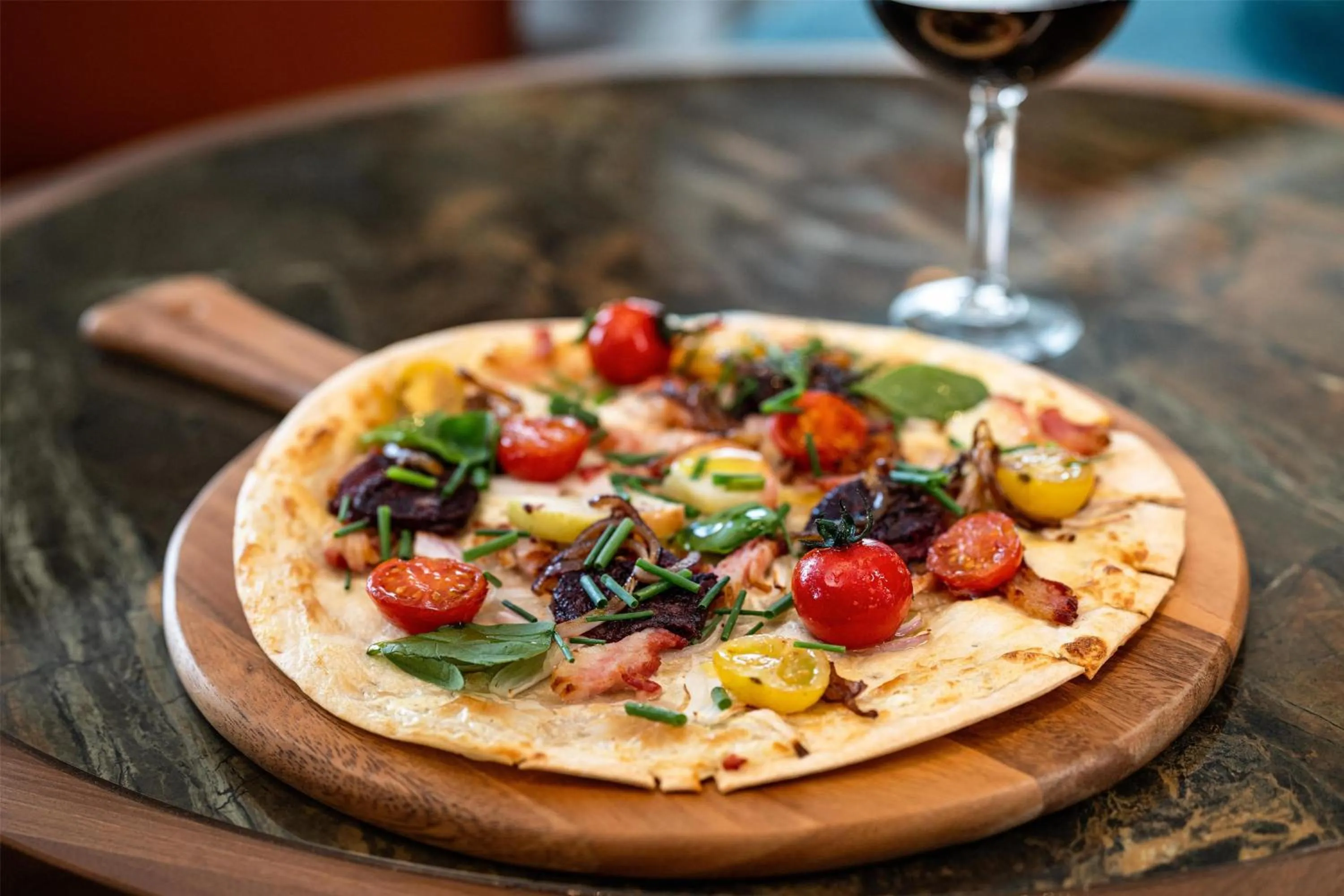 Food and drinks in Radisson Blu Media Harbour Hotel, Düsseldorf