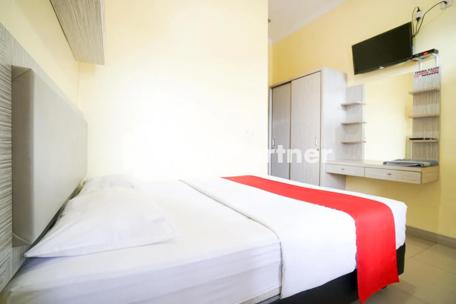 Bed in Indah Residence Syariah Mitra RedDoorz