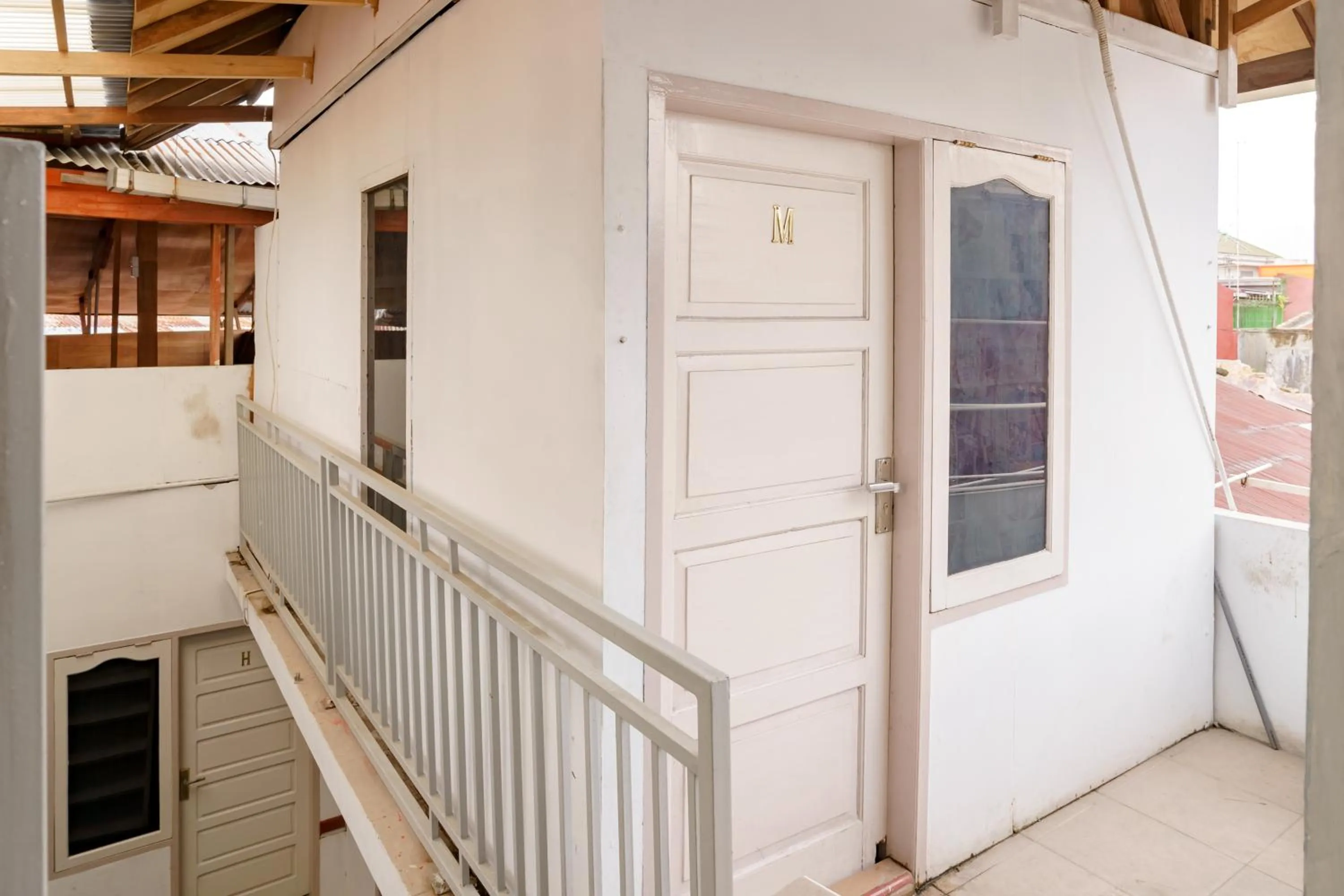 Facade/entrance in Asokatama Residence Syariah Mitra RedDoorz