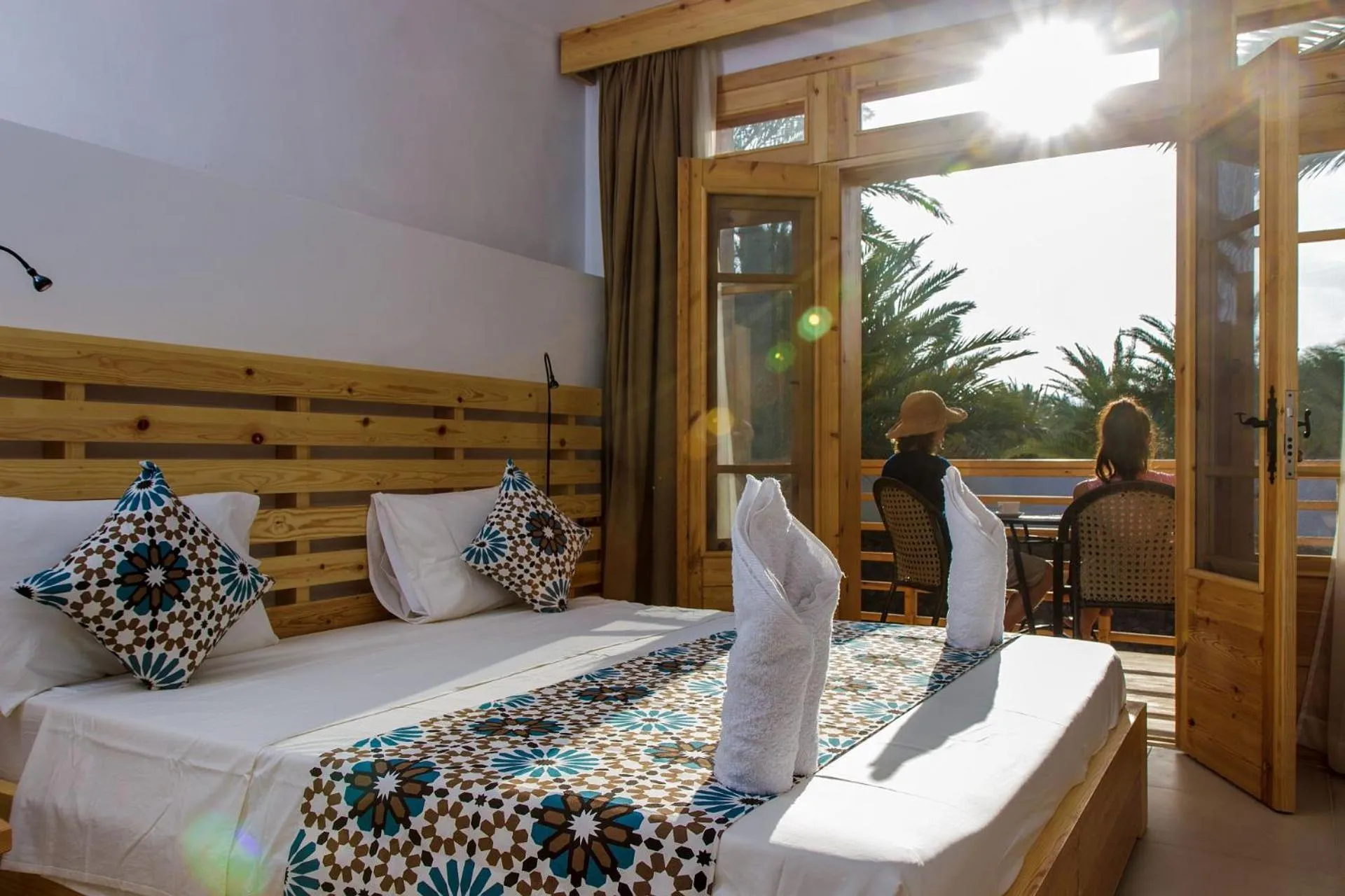 Balcony/Terrace, Bed in The Bridge Dahab