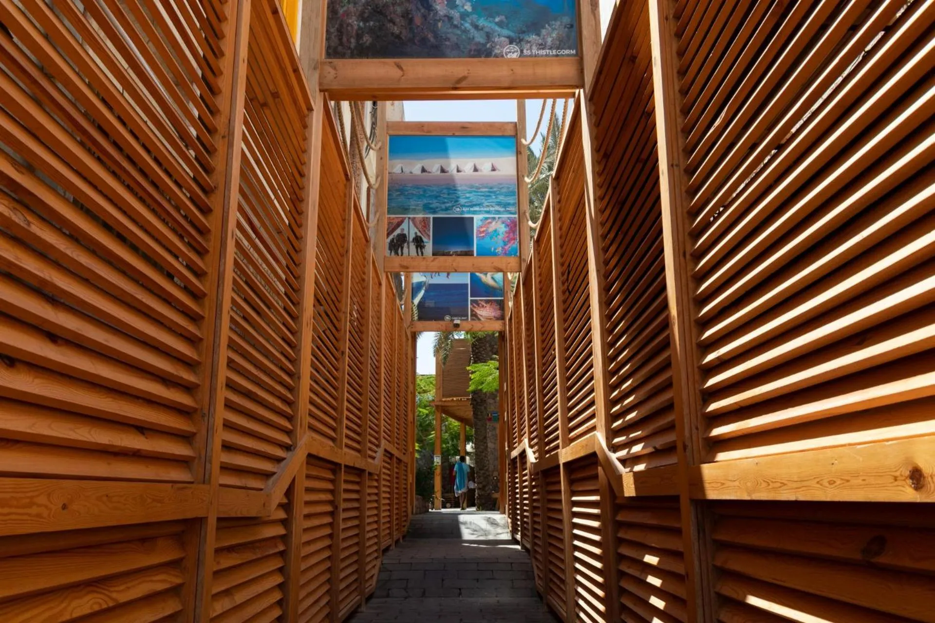Facade/entrance in The Bridge Dahab