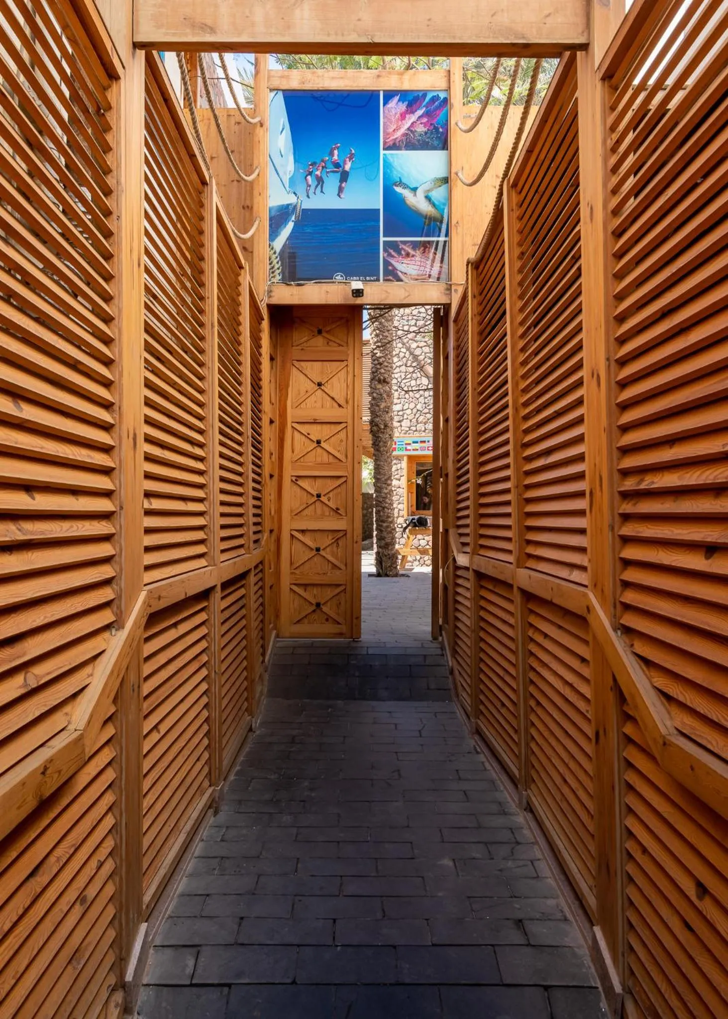 Facade/entrance in The Bridge Dahab