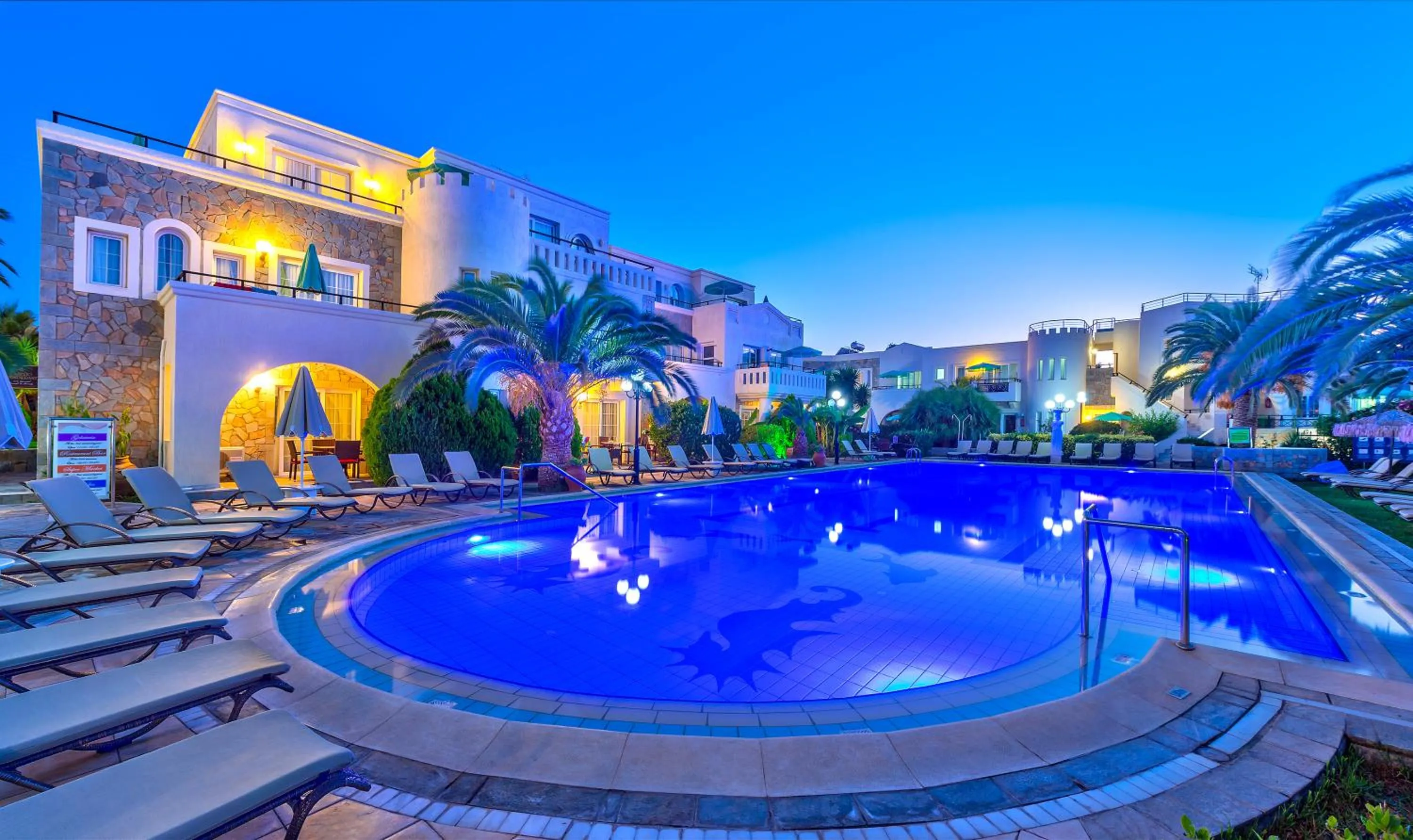 Property building in Castle Suites Hotel