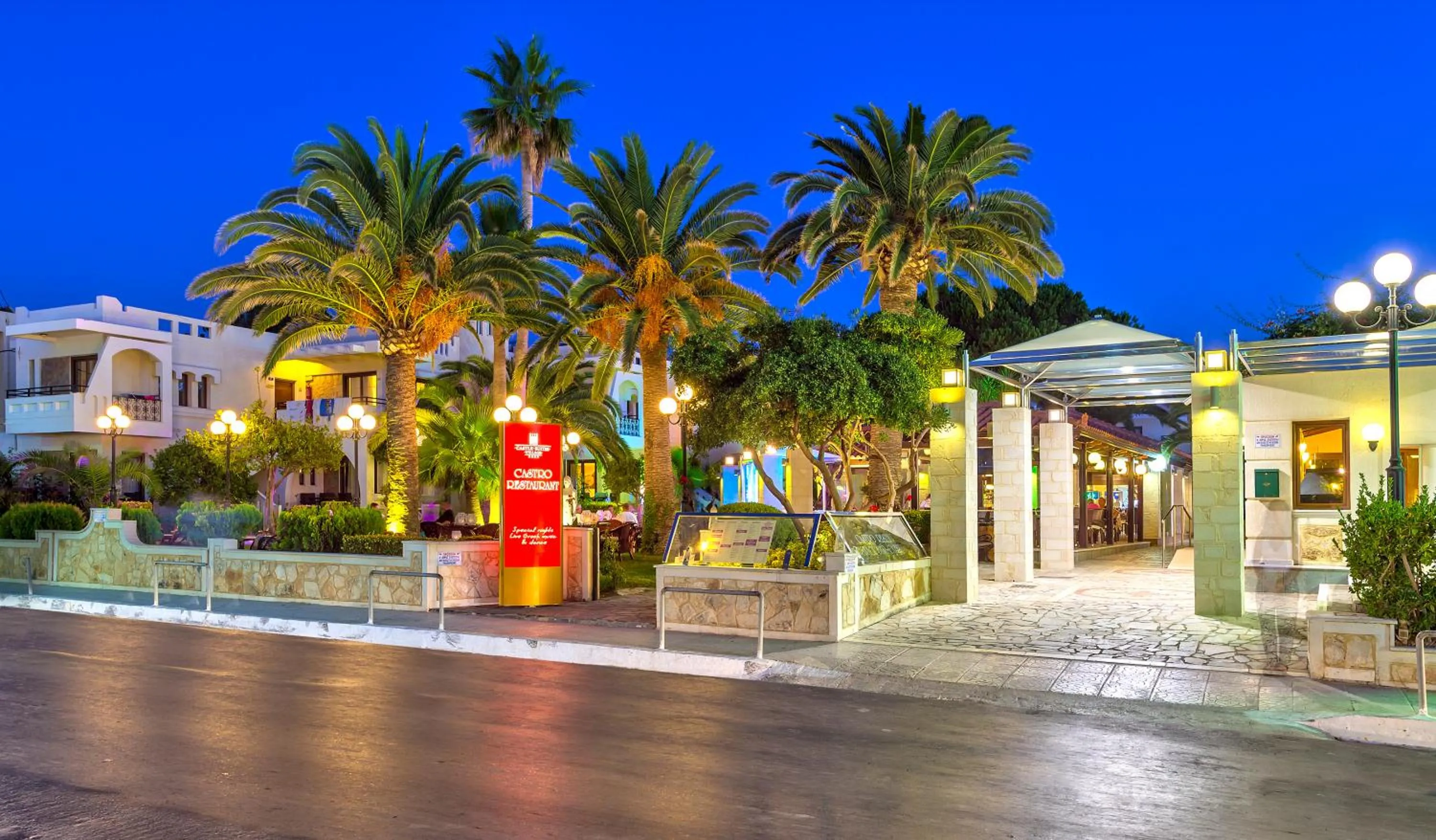 Property building in Castle Suites Hotel