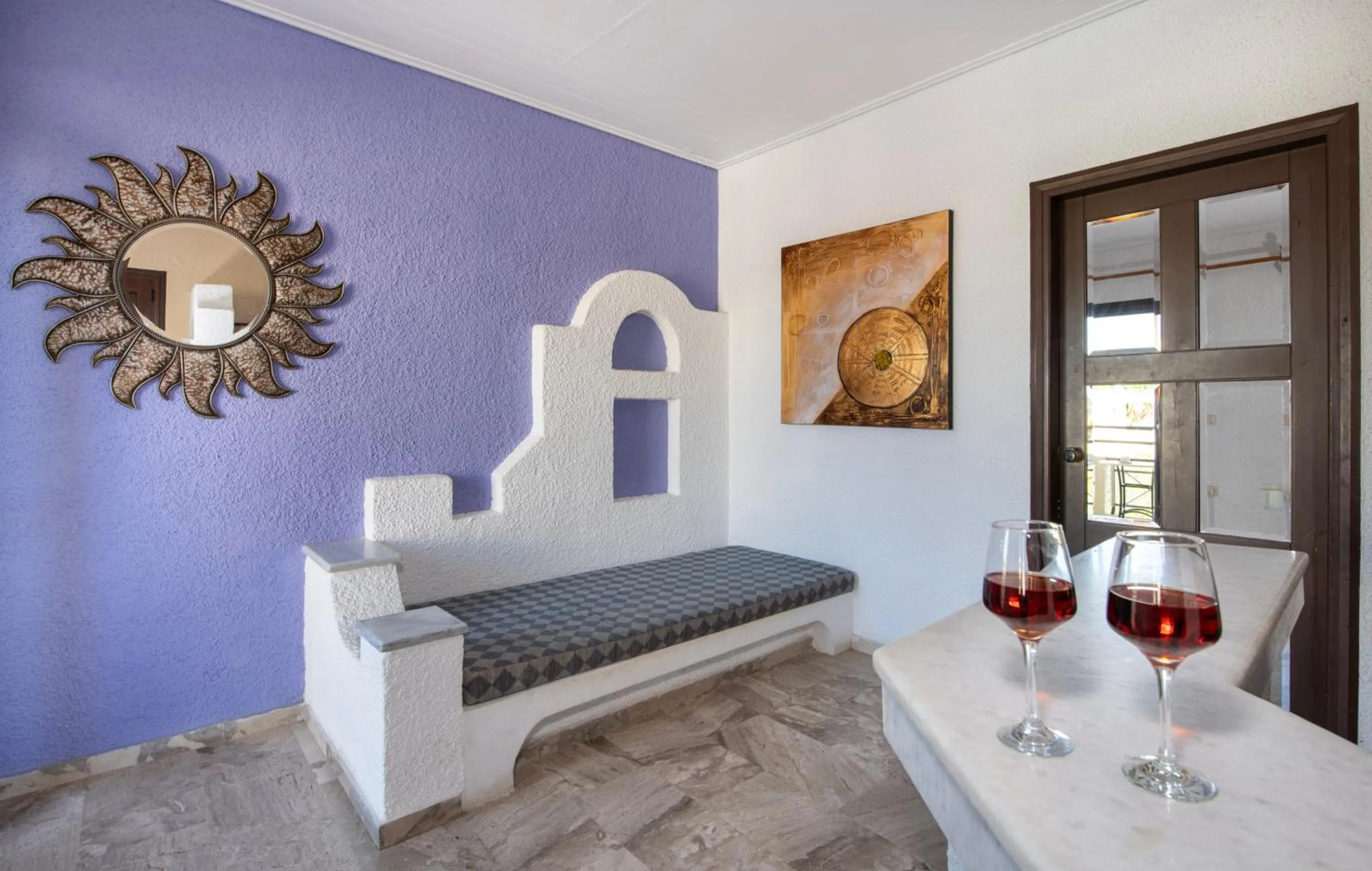 Living room in Castle Suites Hotel