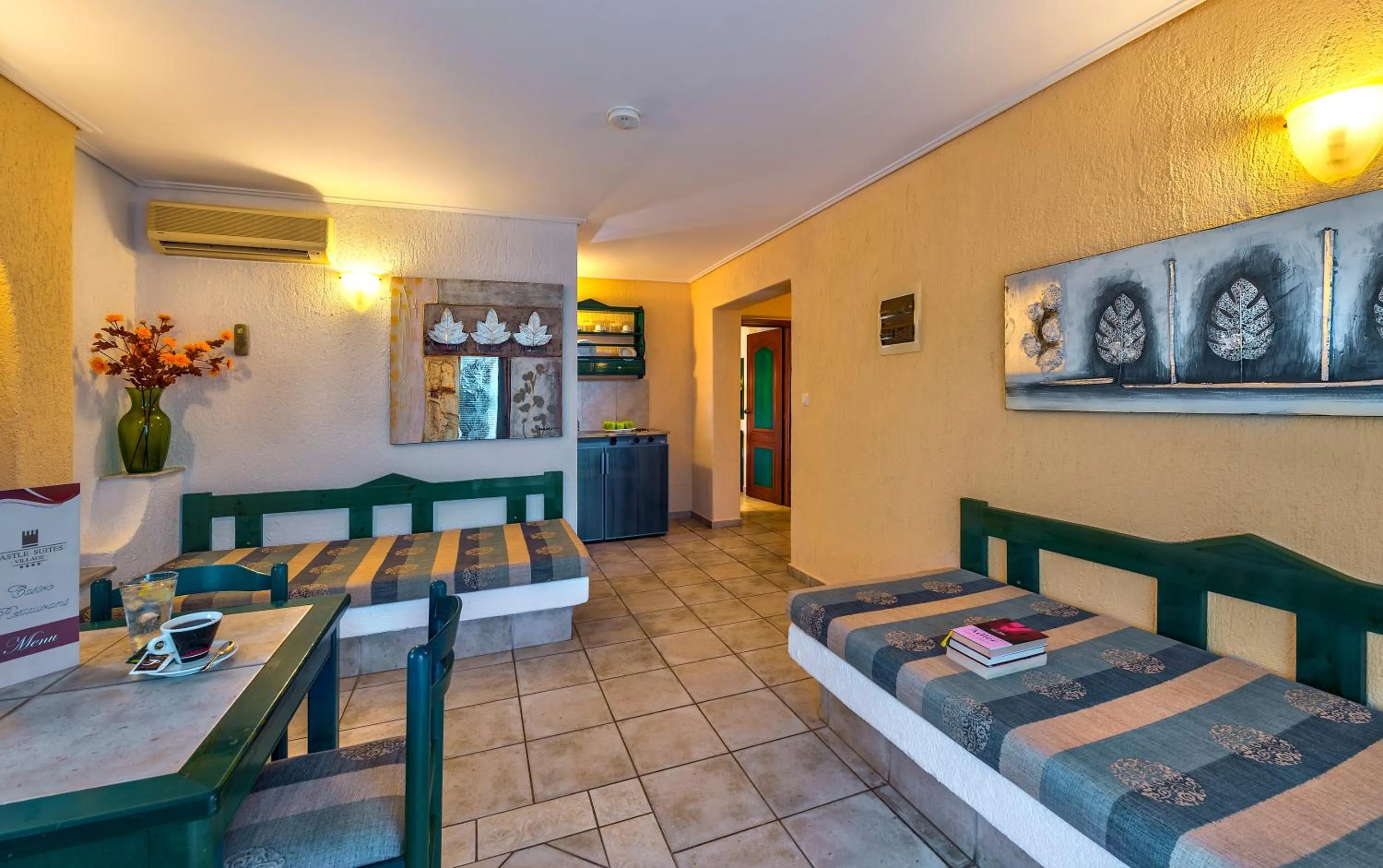 Living room in Castle Suites Hotel