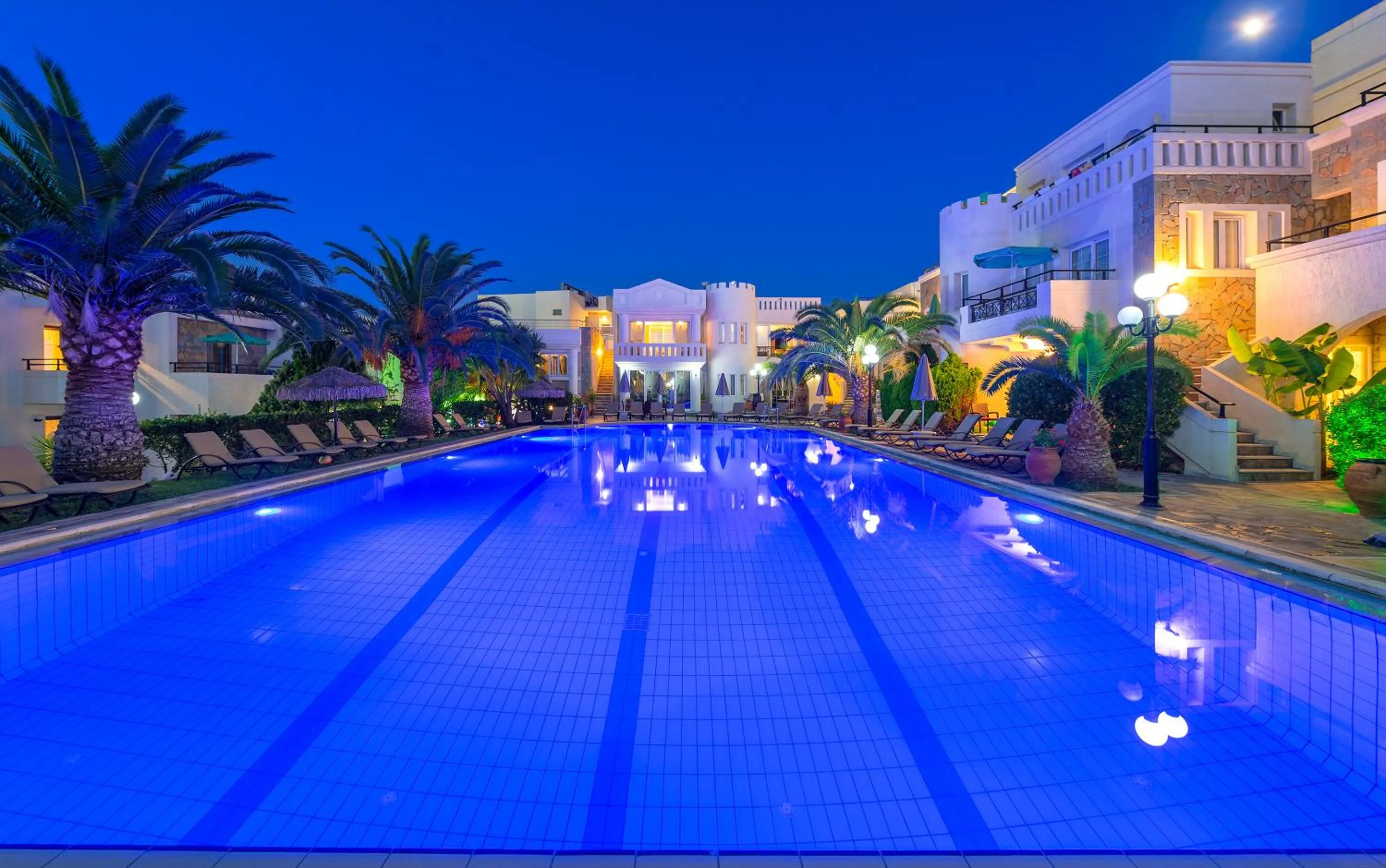 Night in Castle Suites Hotel