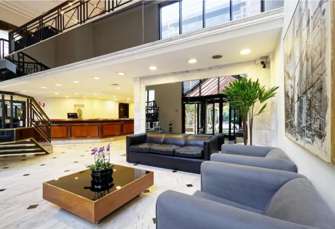 Lobby or reception in The Time Flat - Berrini - 200 metros do WTC