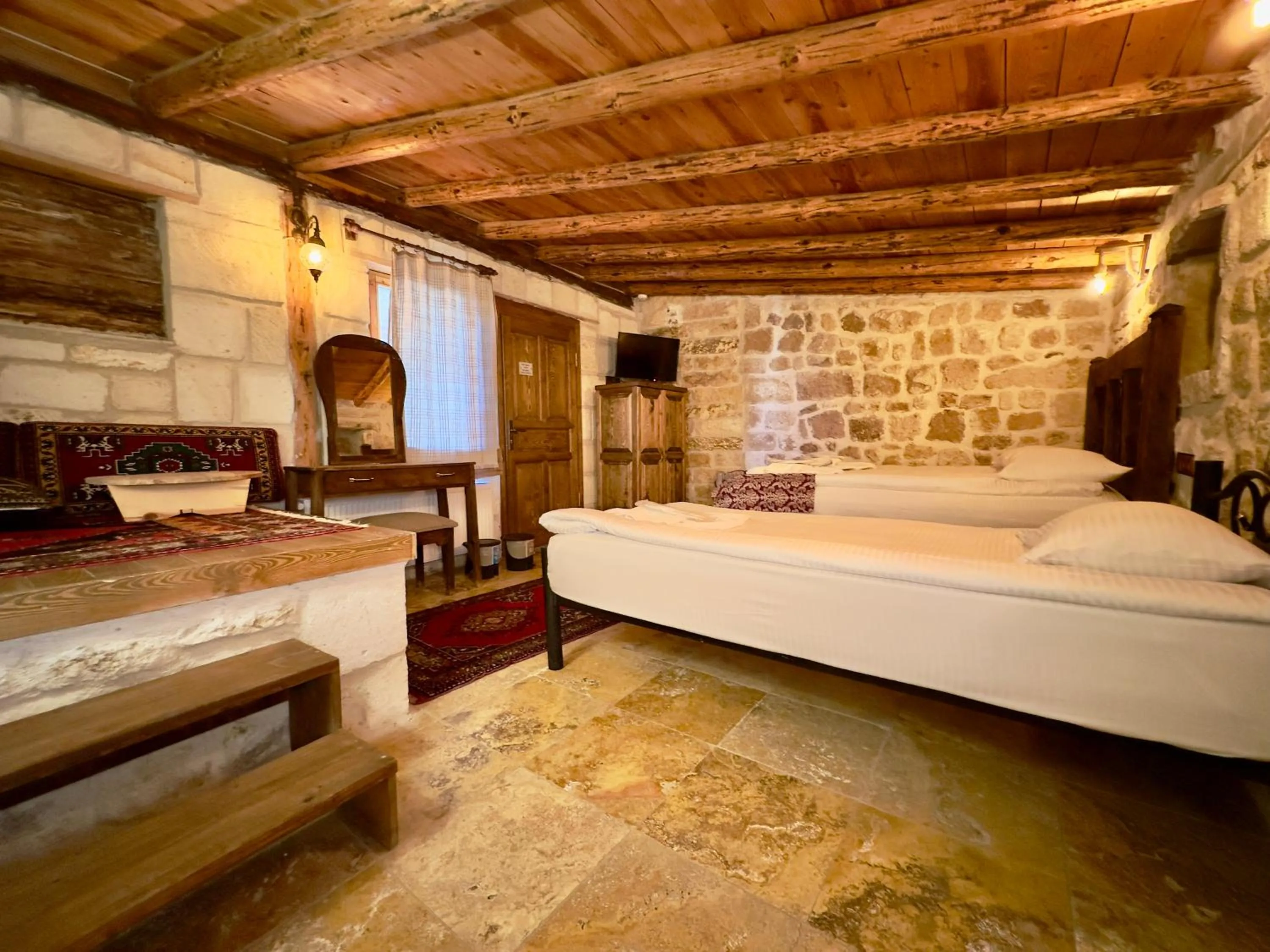 Living room, Bed in Cappadocia Balloon Boutique