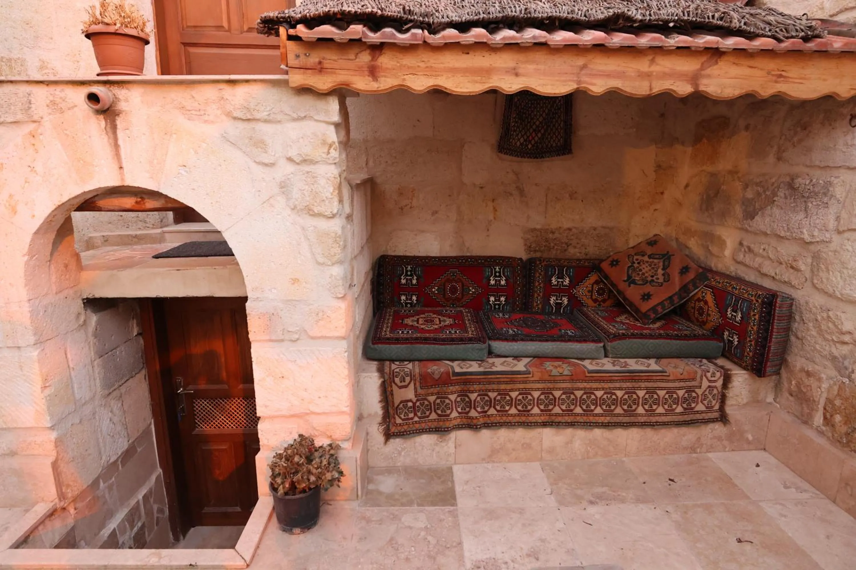 Seating area, BBQ Facilities in Cappadocia Balloon Boutique