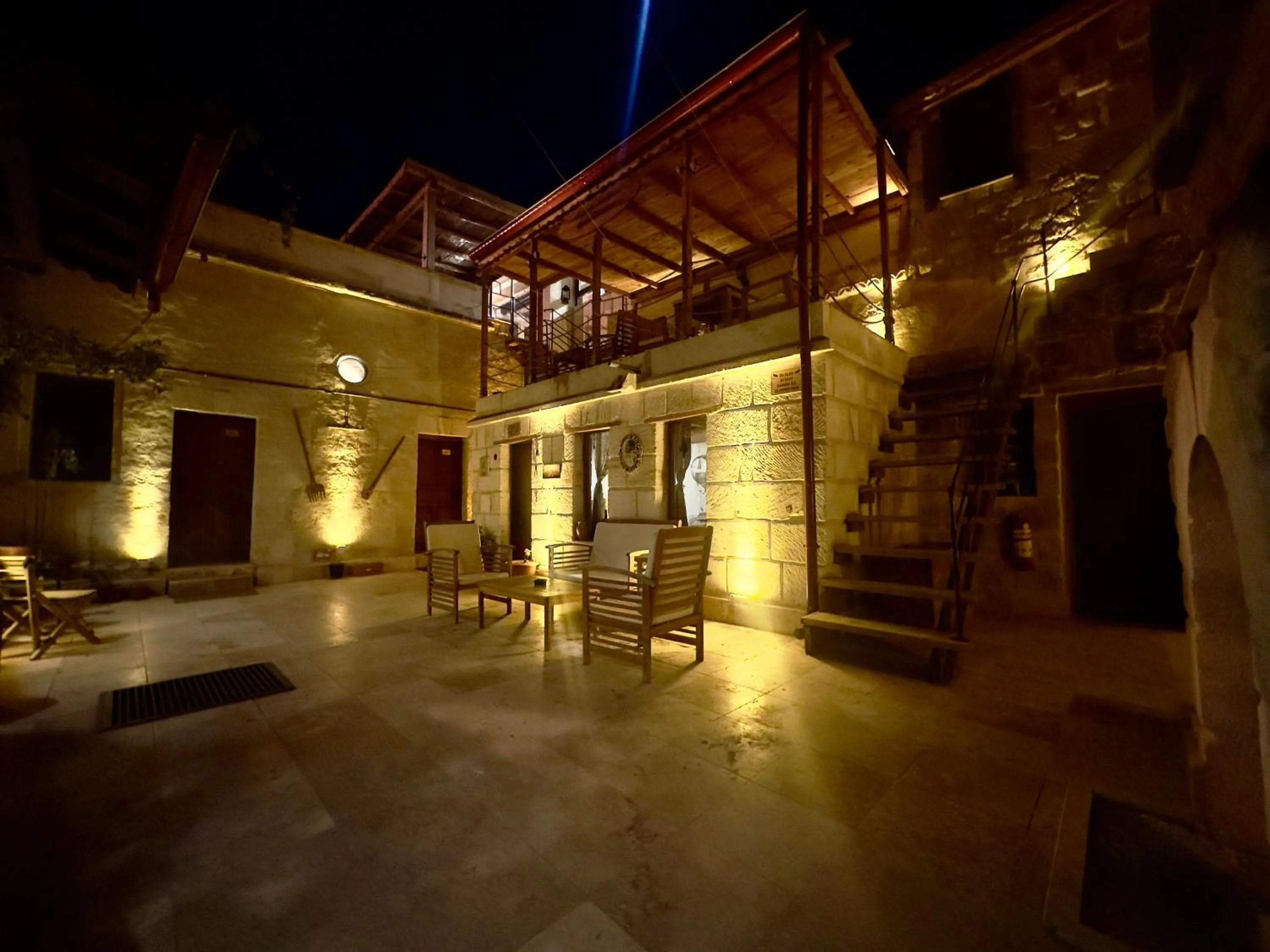 Inner courtyard view in Cappadocia Balloon Boutique